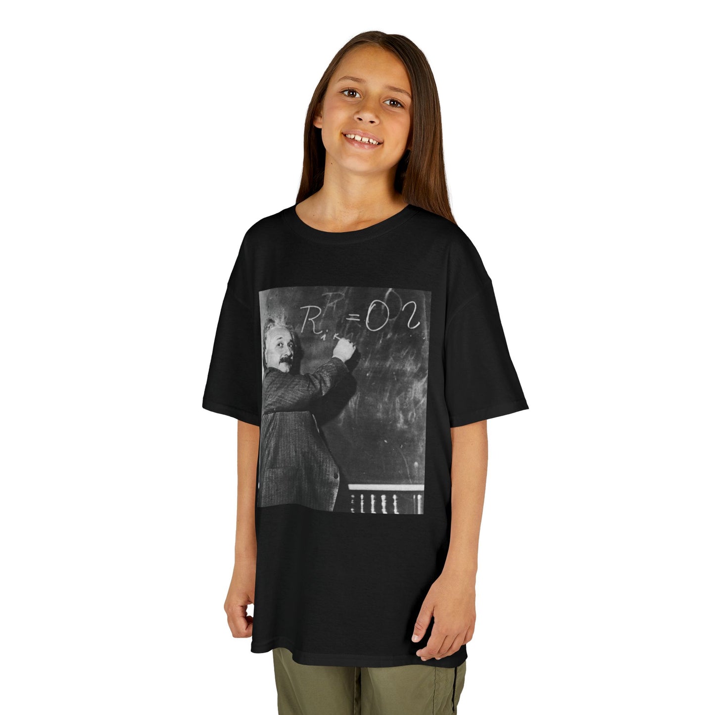 Albert Einstein Equation Kids Heavy Cotton™ Tee