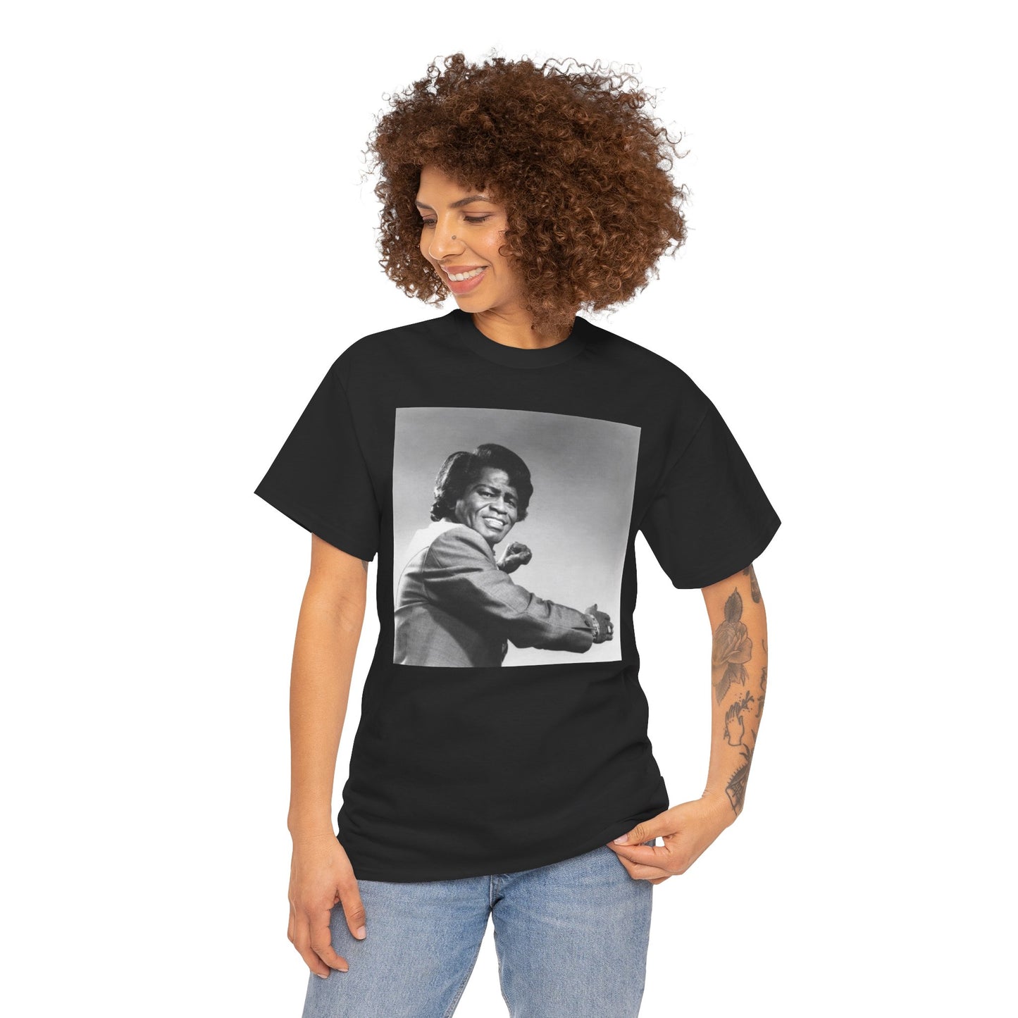 Godfather of Soul James Brown Unisex Heavy Cotton Tee