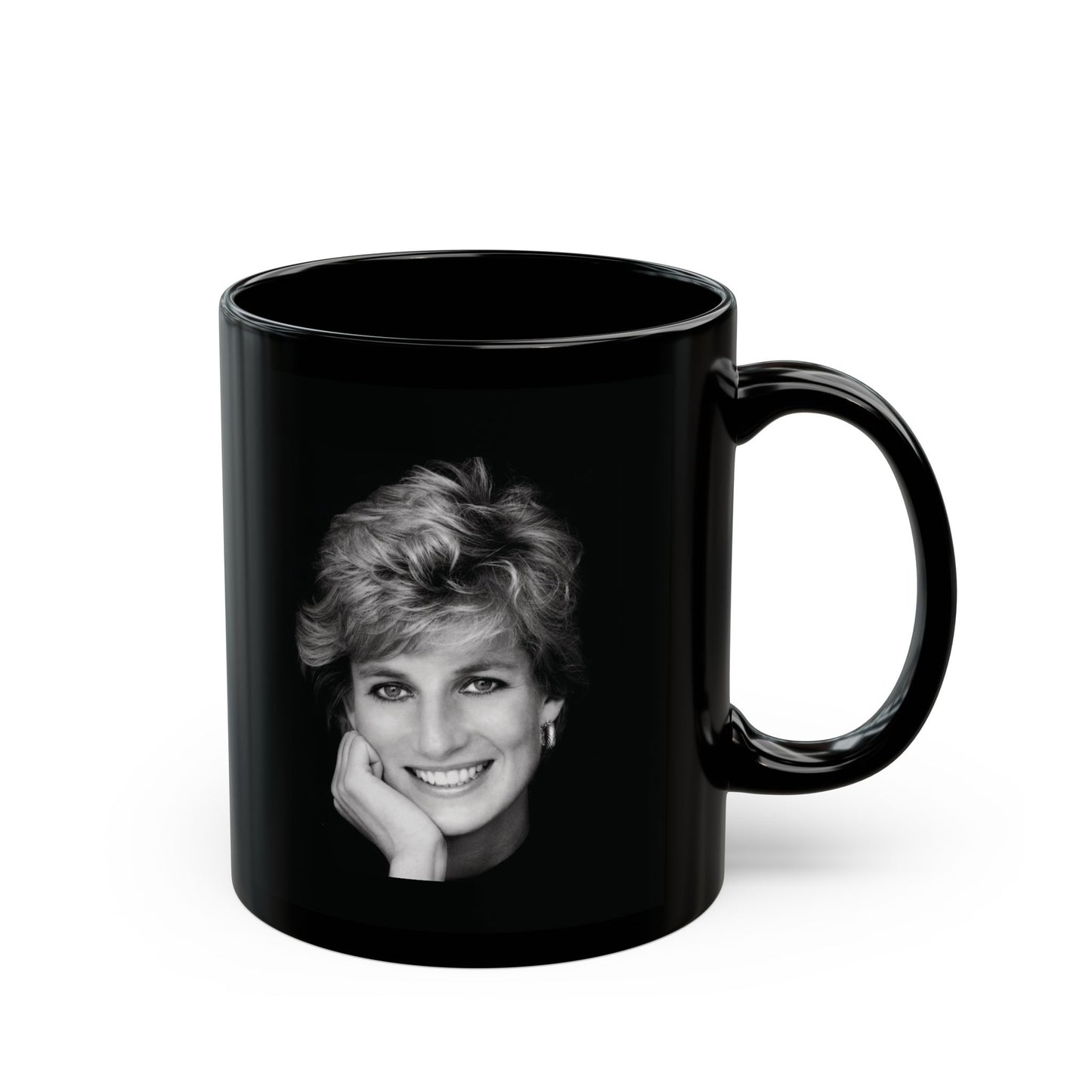 Princess Diana Black Mug (11oz, 15oz)