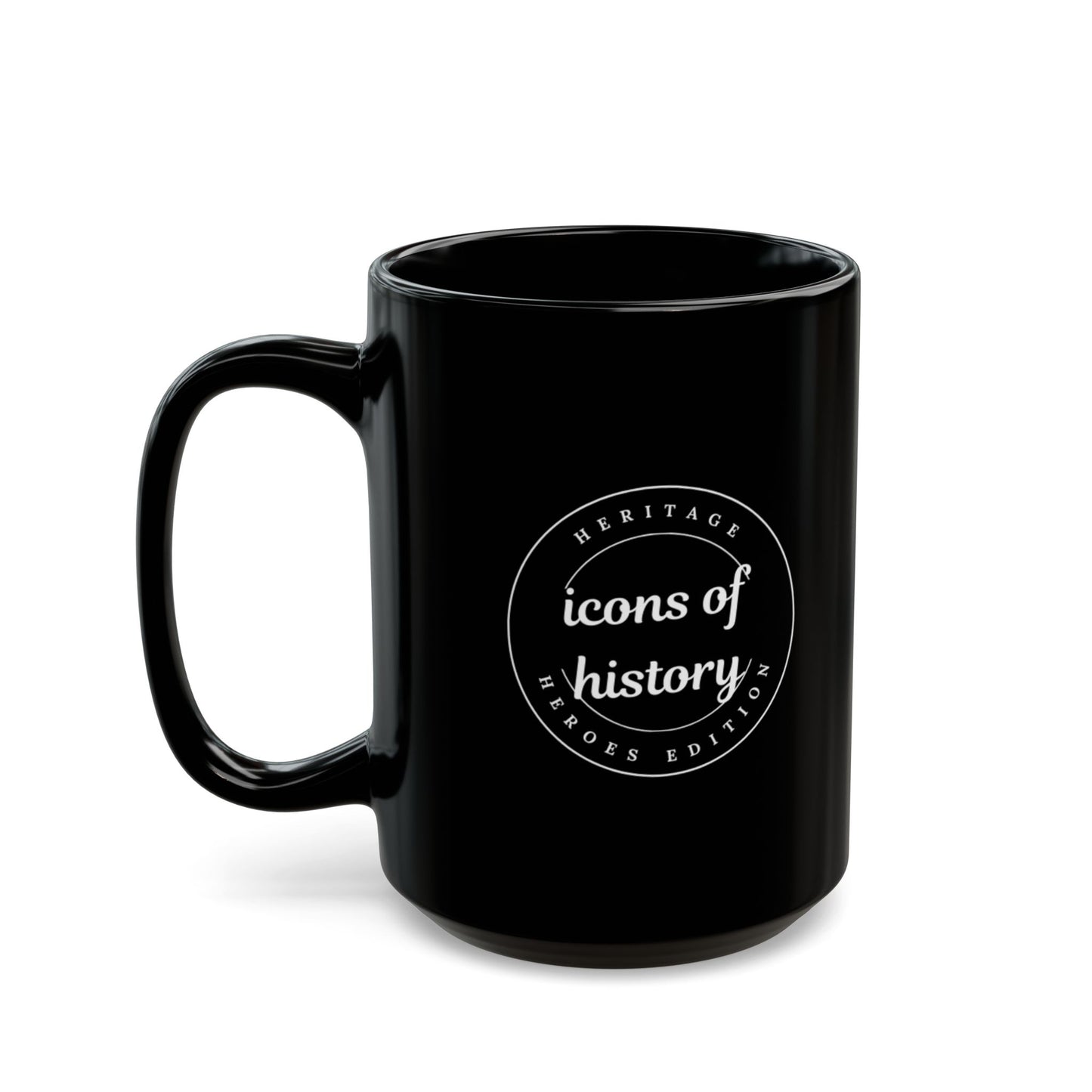 Supreme Court Justice Ruth Bader Ginsburg Black Mug (11oz, 15oz)