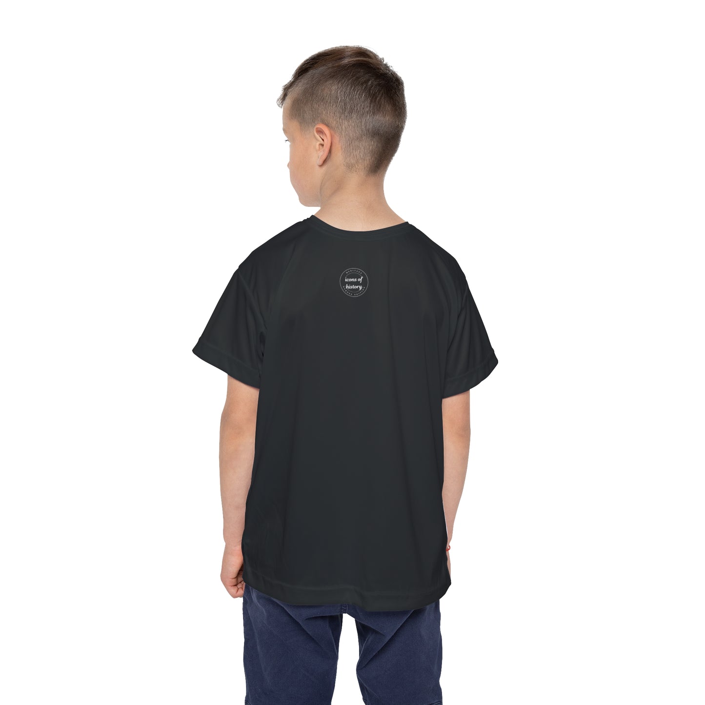 Muhammad Ali "I Shook Up the World" Kids Black Sports Jersey