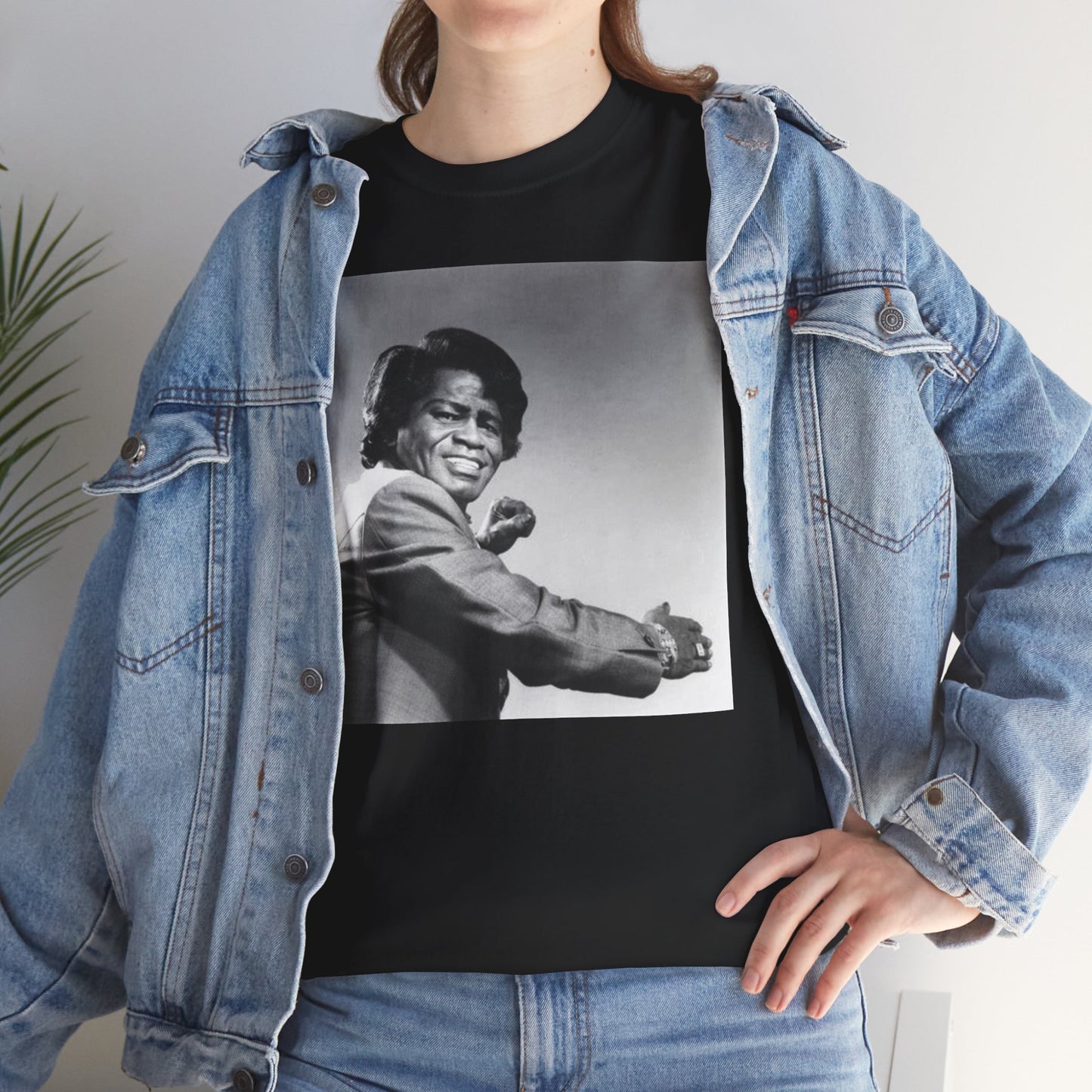 Godfather of Soul James Brown Unisex Heavy Cotton Tee