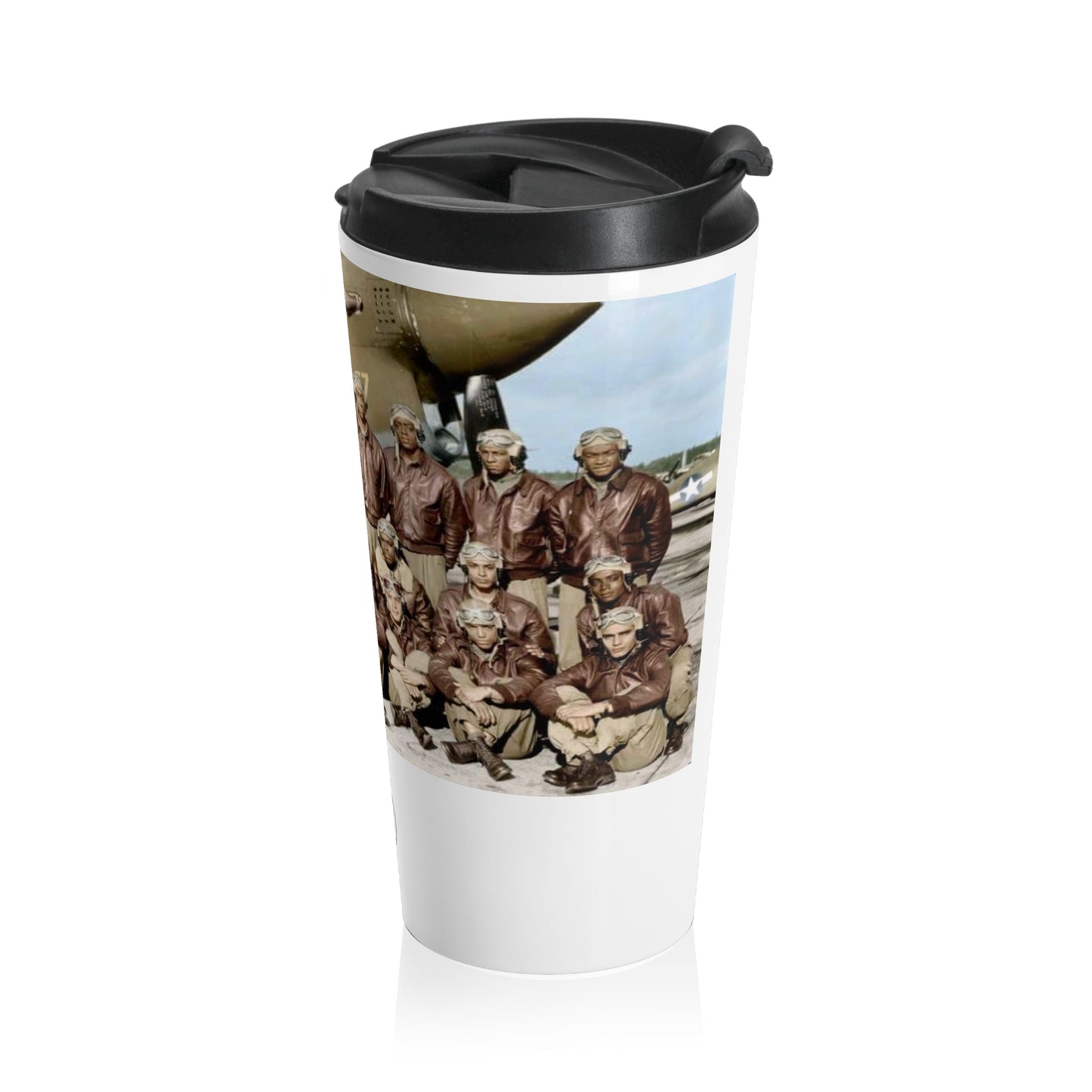 Tuskegee Airmen Stainless Steel Travel Mug