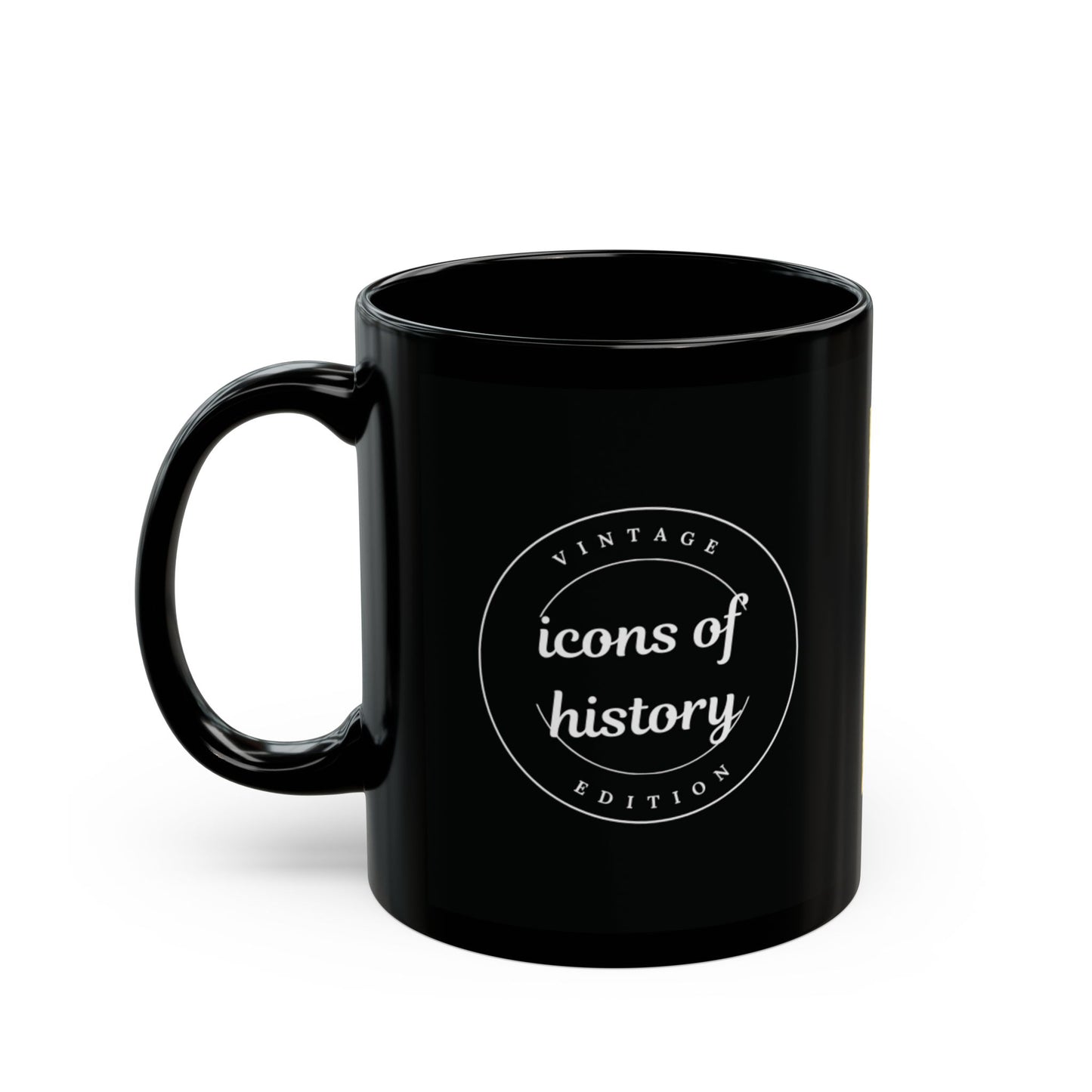 Clark Gable "The Kiss" Black Mug (11oz, 15oz)