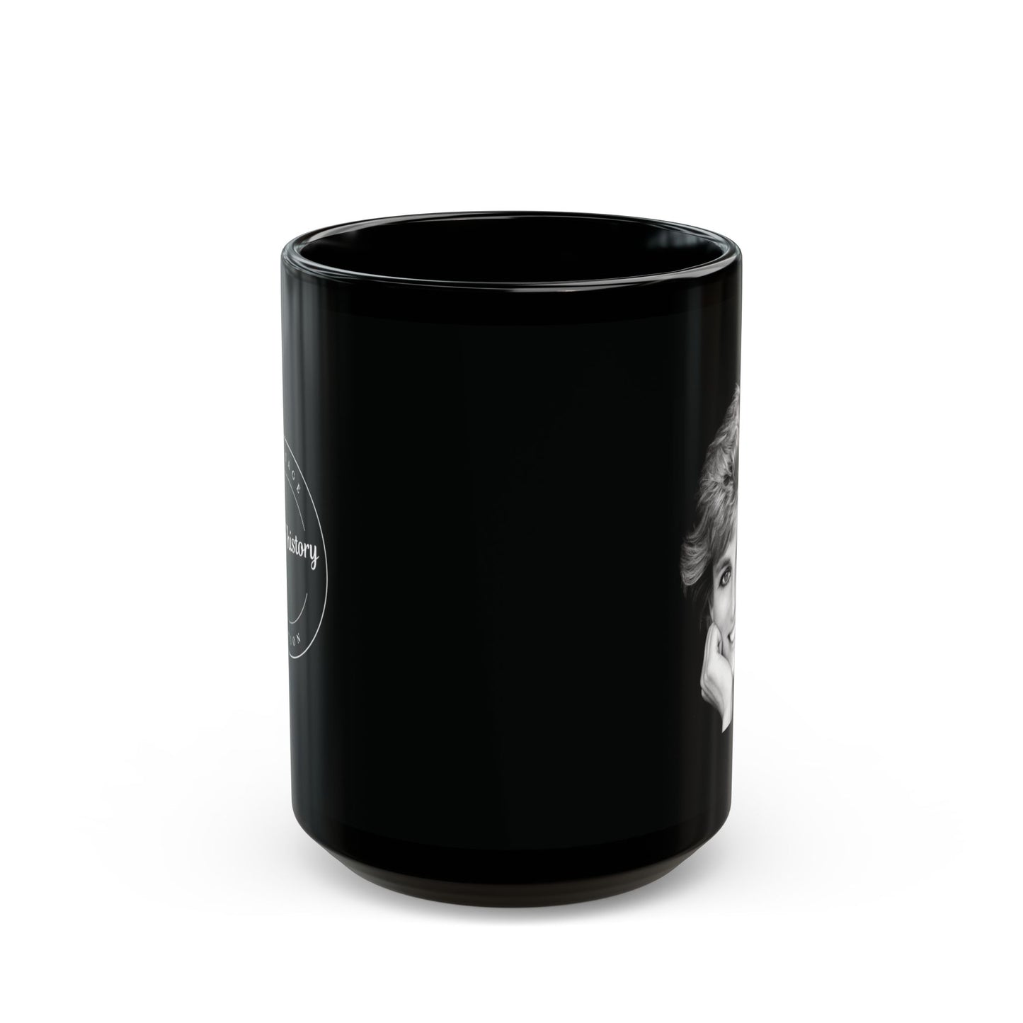 Princess Diana Black Mug (11oz, 15oz)