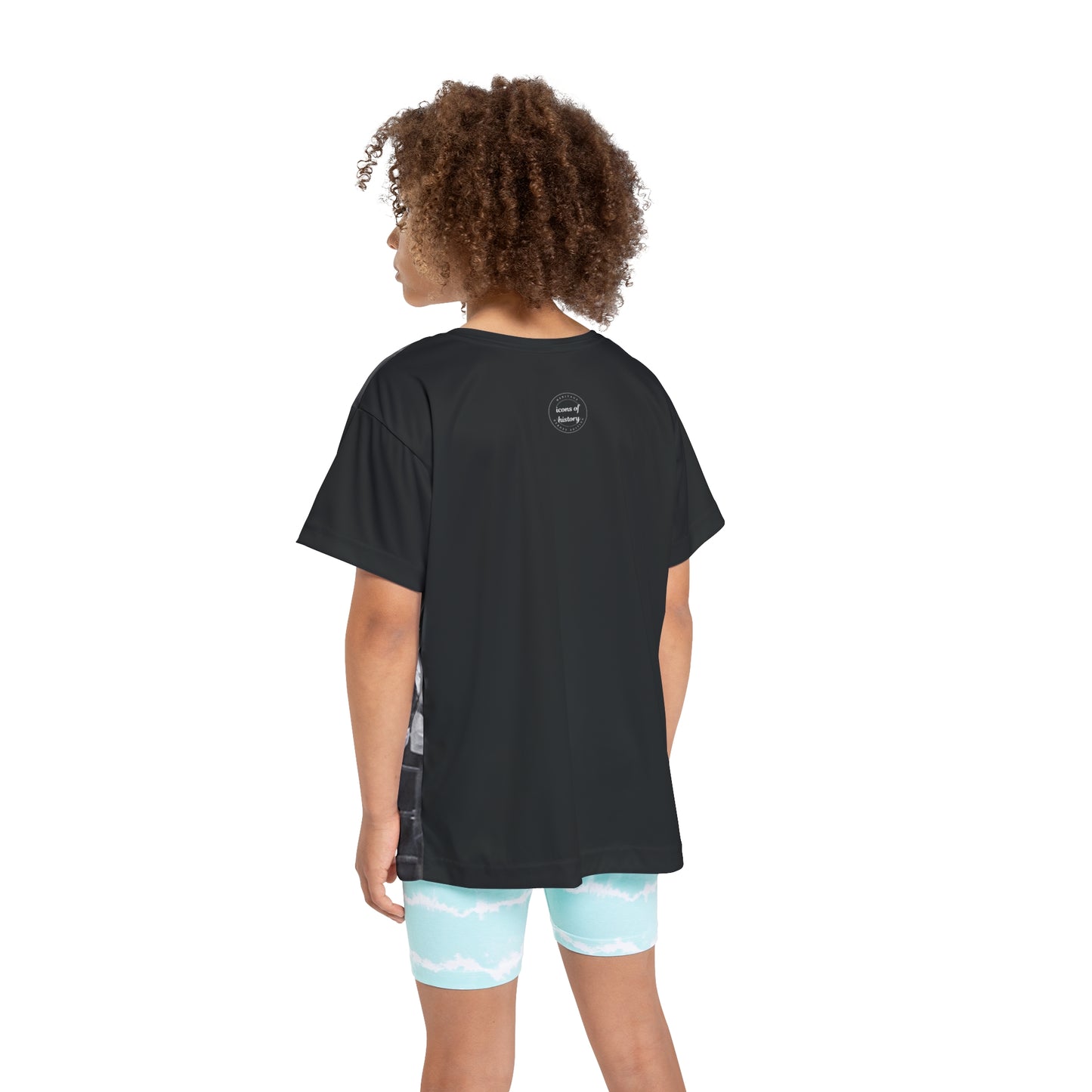 Muhammad Ali "I Shook Up the World" Kids Black Sports Jersey