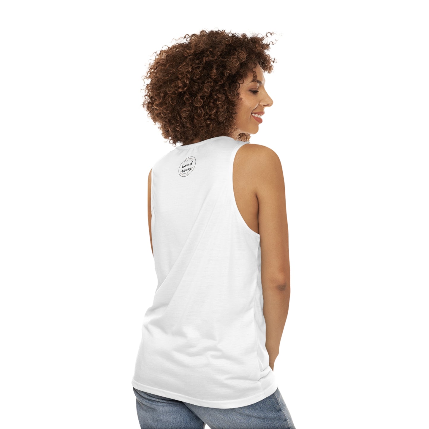 Shirley Chisholm Artistic Women's White Tank Top Shirt