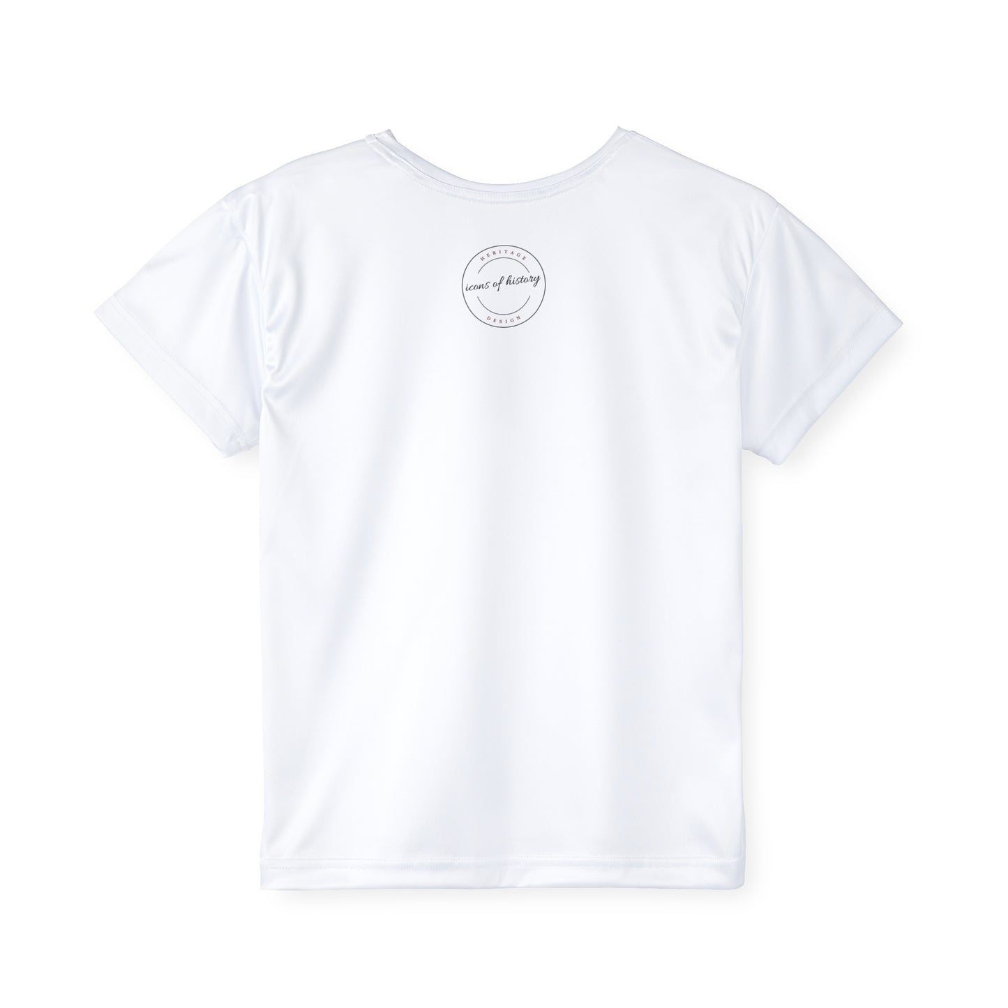 Tuskegee Airmen Red Tails White Kids Sports Tee Shirt
