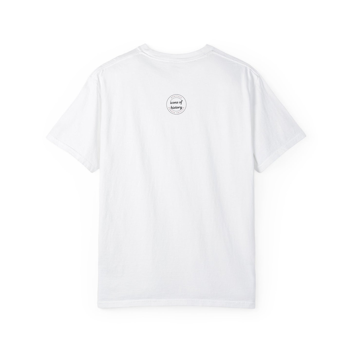 Winston Churchill Bad Ass Adult White Unisex White Tee- Shirt