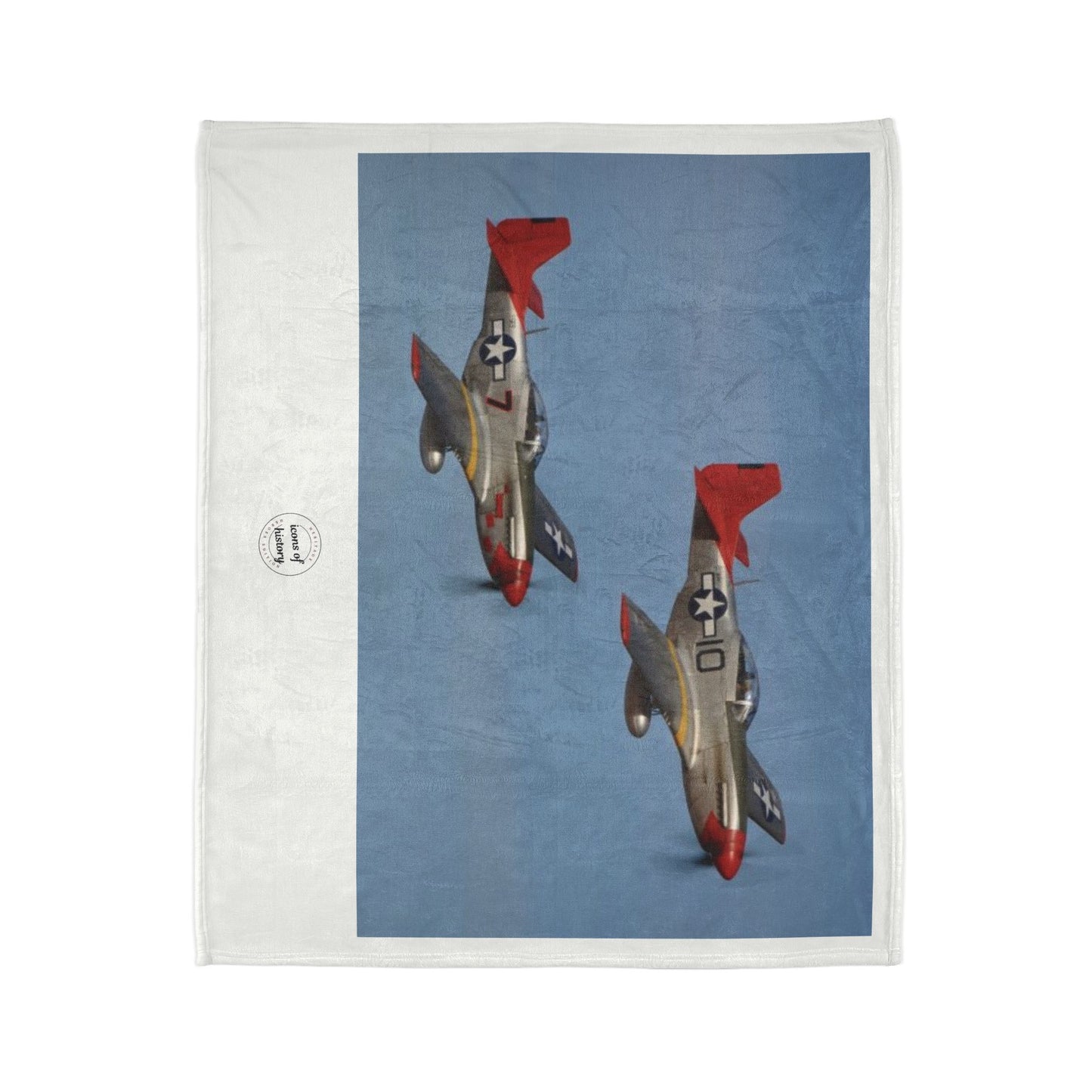 Tuskegee Airmen Red Tails Soft Polyester Blanket