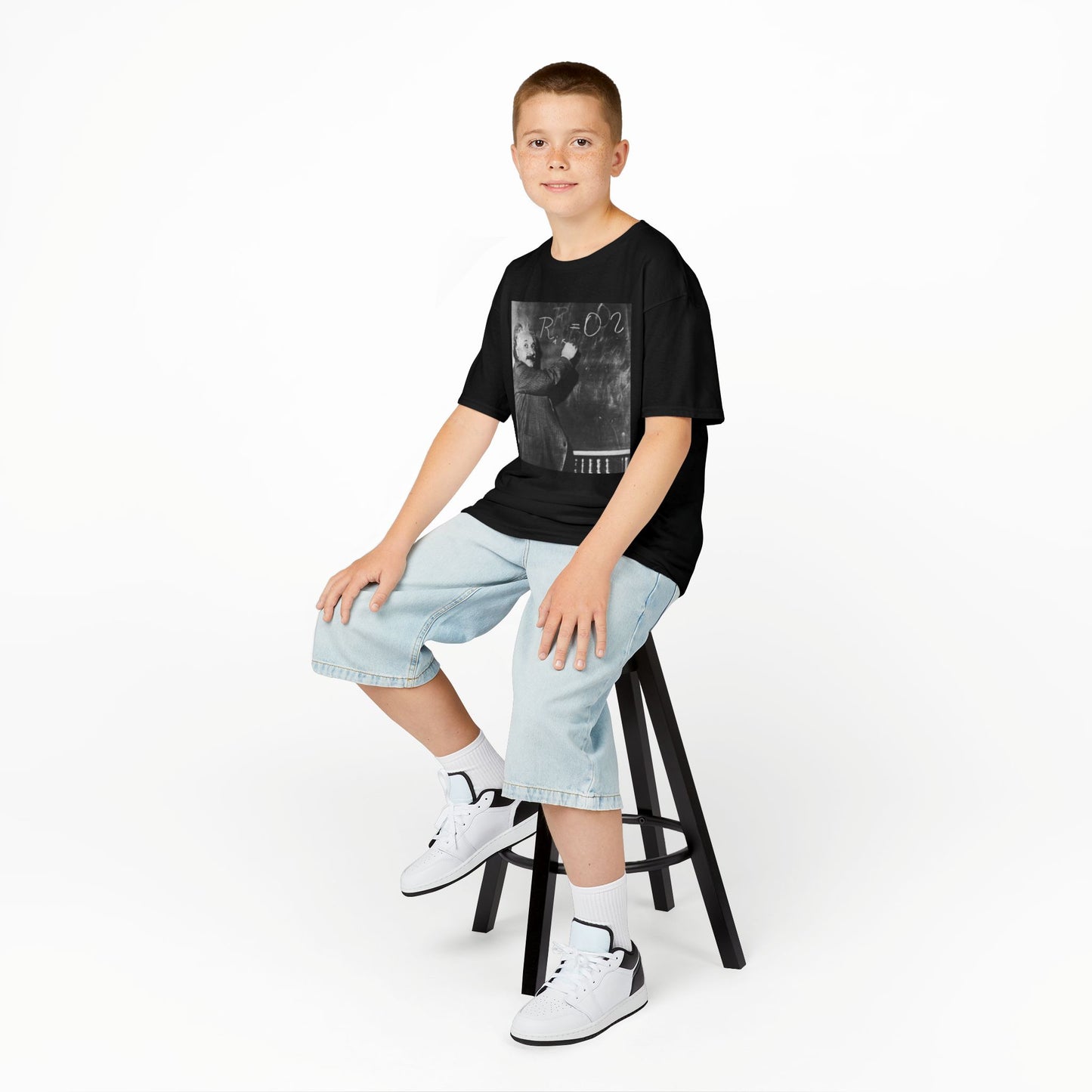 Albert Einstein Equation Kids Heavy Cotton™ Tee