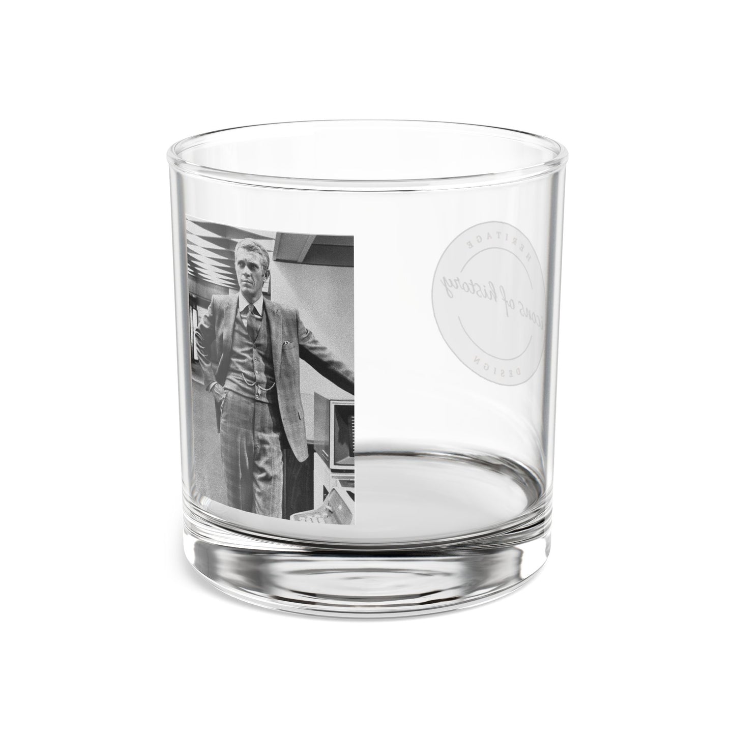 Steve McQueen Classy Rocks Glass, 10oz