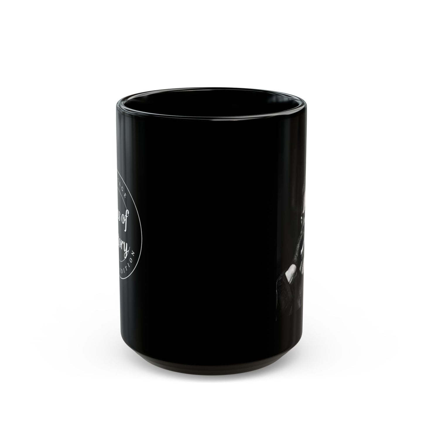 Supreme Court Justice Ruth Bader Ginsburg Black Mug (11oz, 15oz)