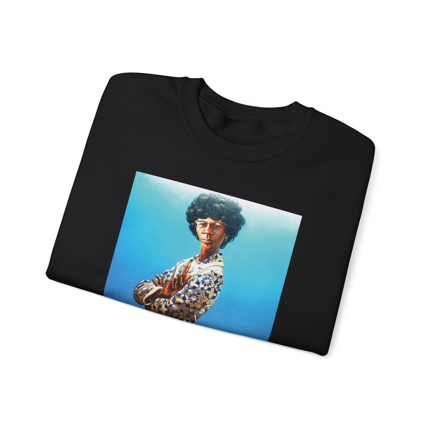 Shirley Chisholm Artistic Unisex Heavy Blend™ Crewneck Sweatshirt