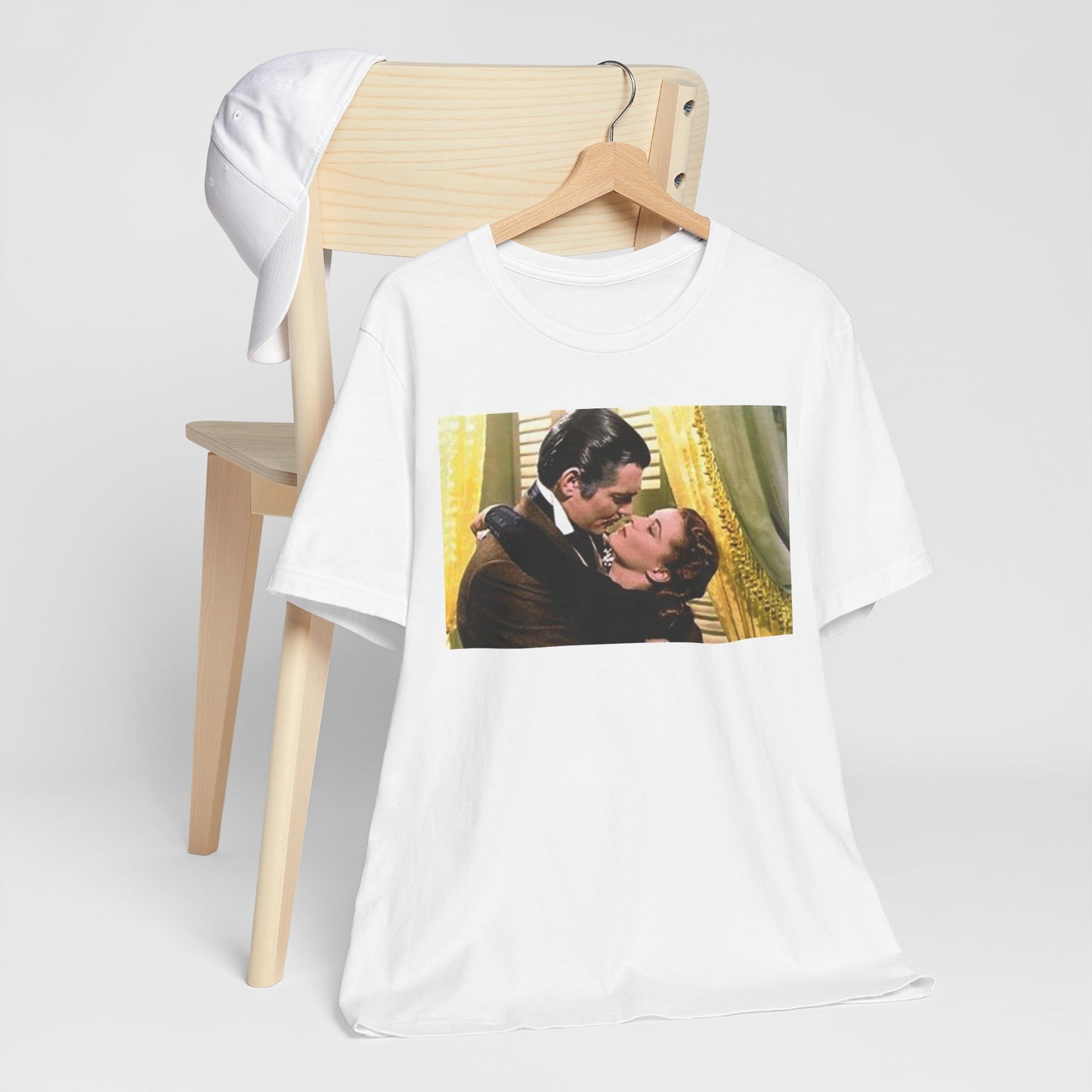 Clark Gable The Kiss Women's Jersey Short Sleeve Tee