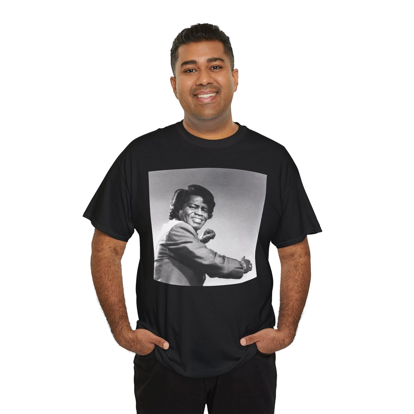 Godfather of Soul James Brown Unisex Heavy Cotton Tee