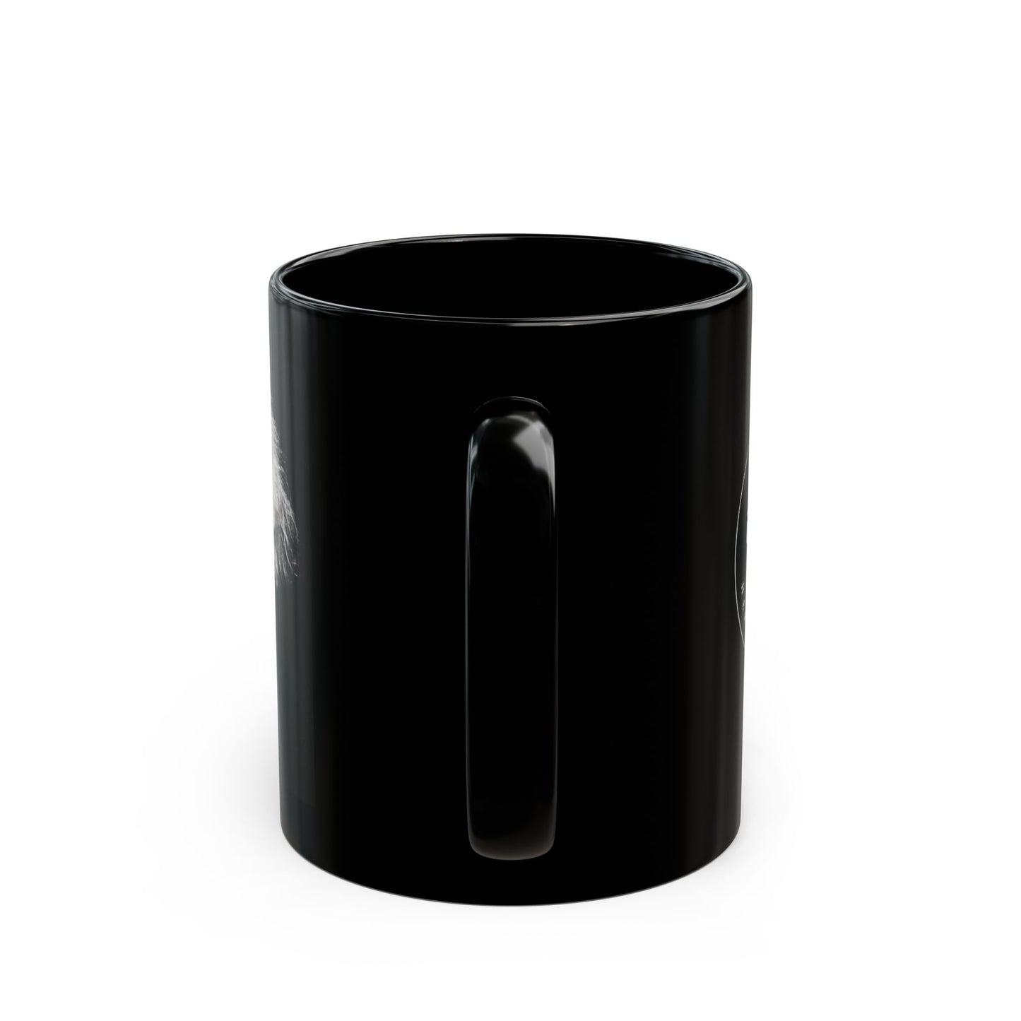 Albert Einstein Black Mug (11oz, 15oz)