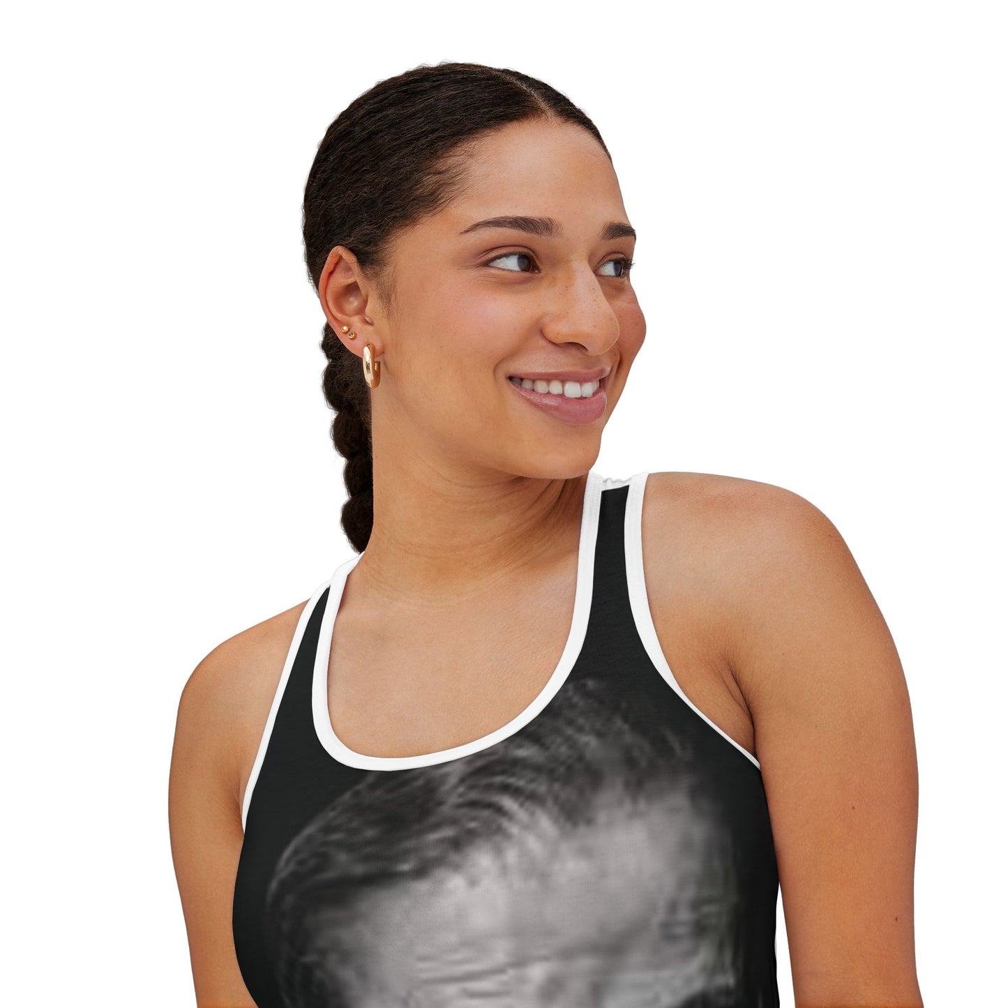 Supreme Court Justice Ruth Bader Ginsburg Women's White Tank Top Shirt