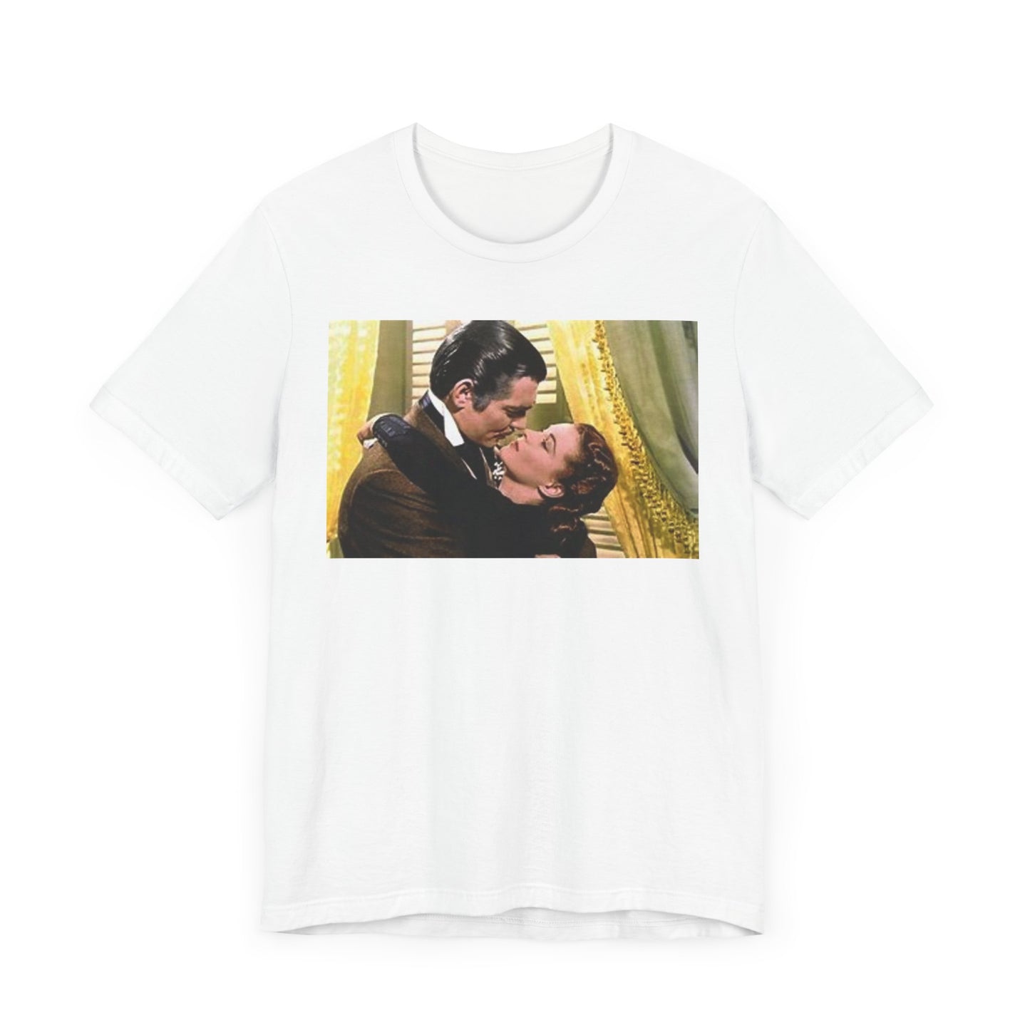 Clark Gable The Kiss Women's Jersey Short Sleeve Tee