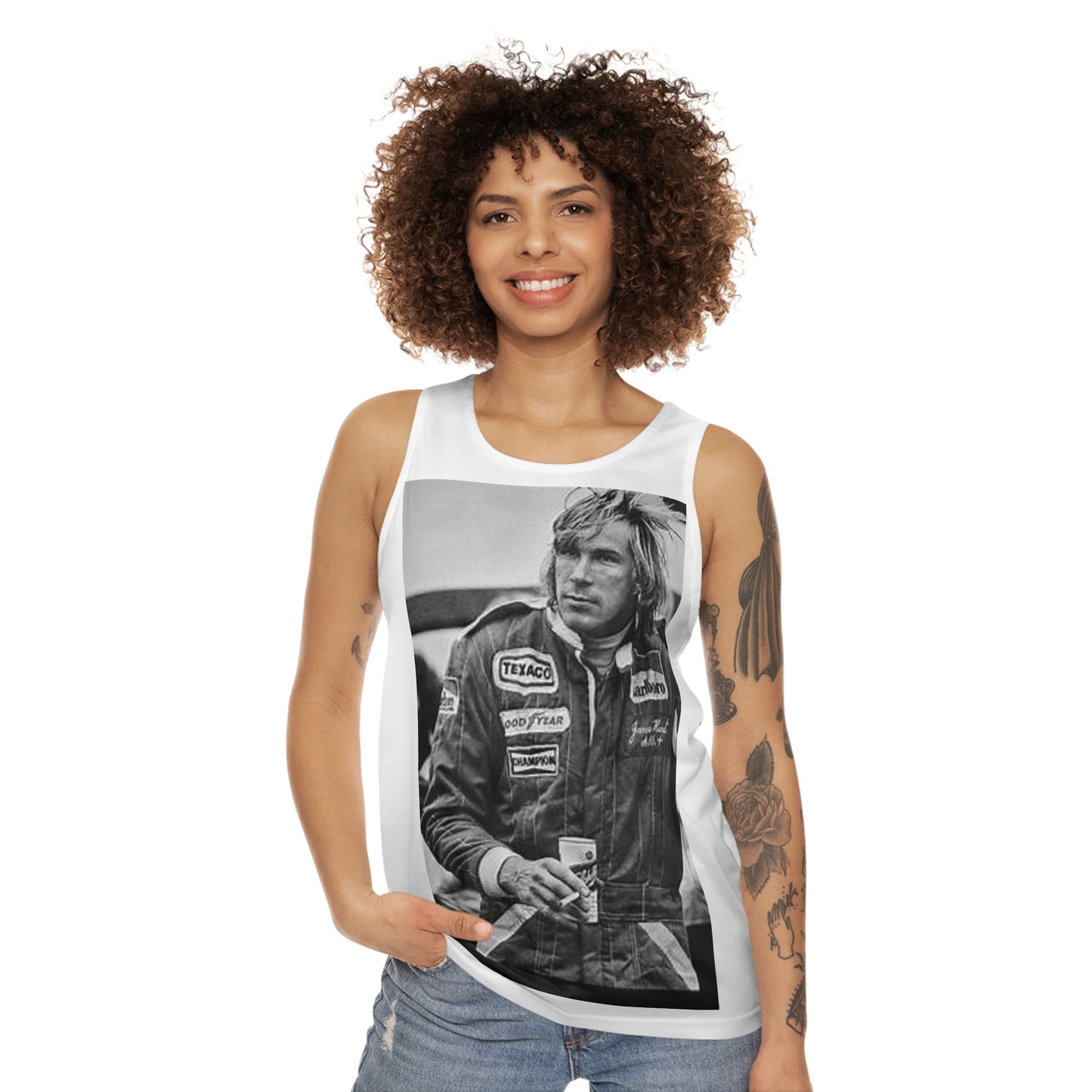 James Hunt Drink & Smoke Women's Tank Top