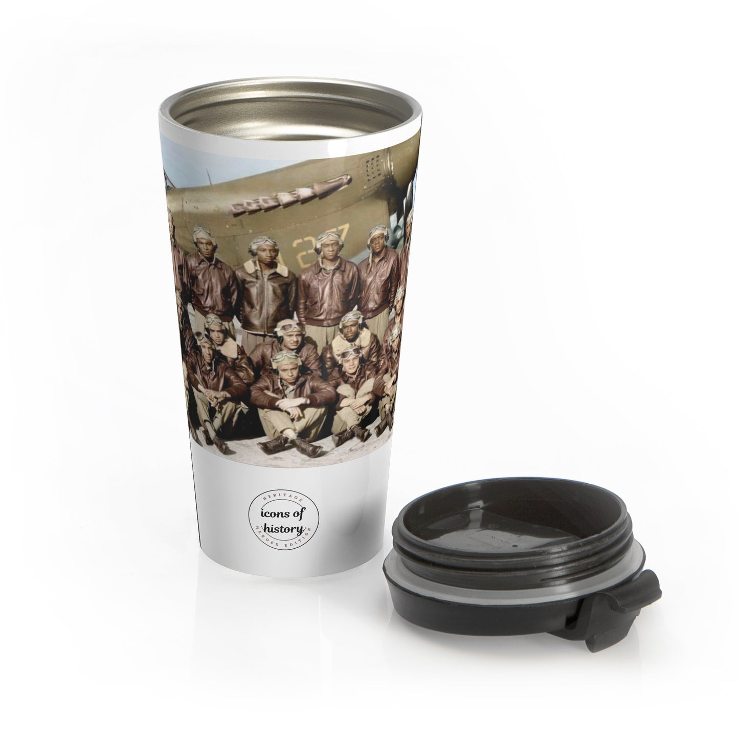 Tuskegee Airmen Stainless Steel Travel Mug