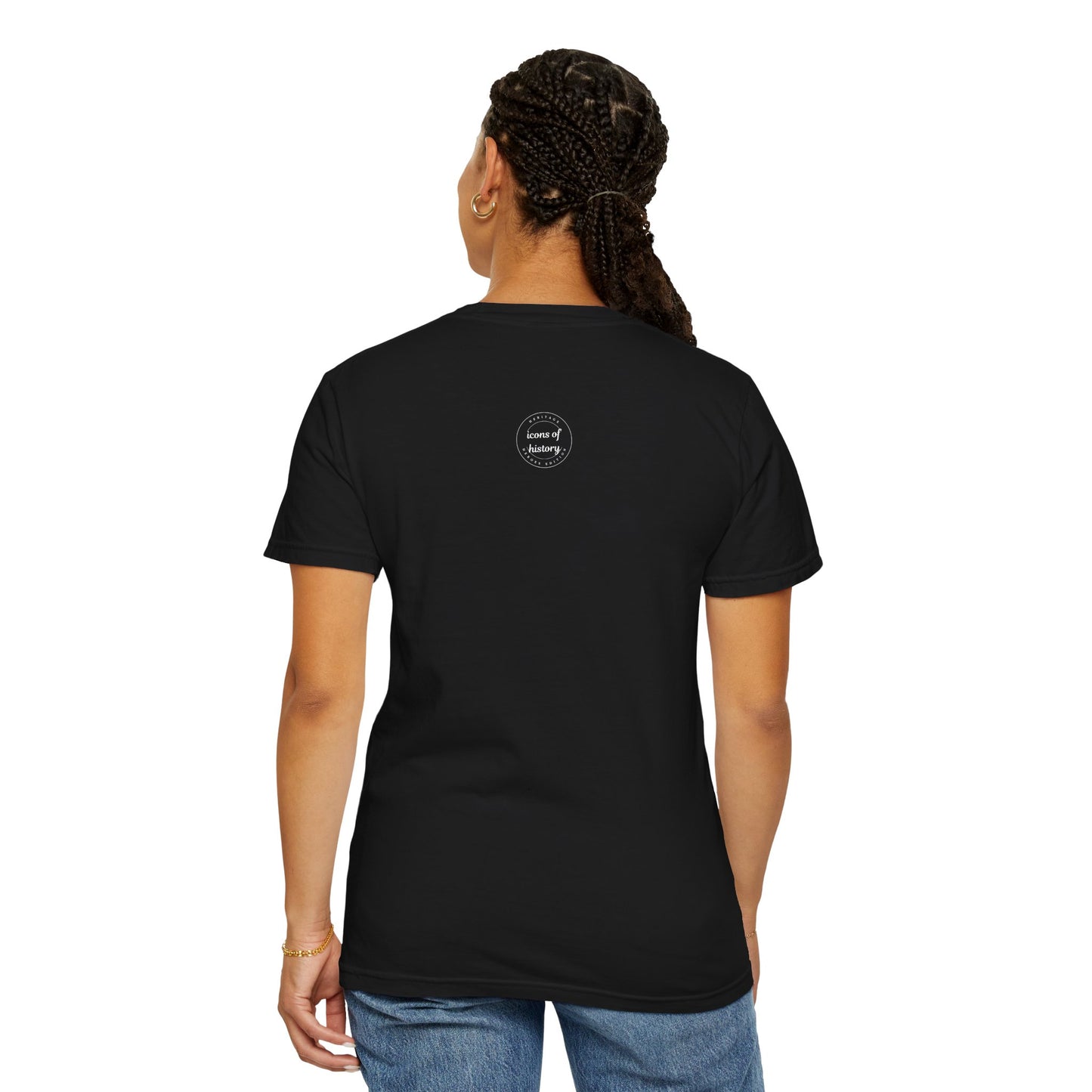 Muhammad Ali Jab Adult Black Unisex Garment-Dyed T-shirt