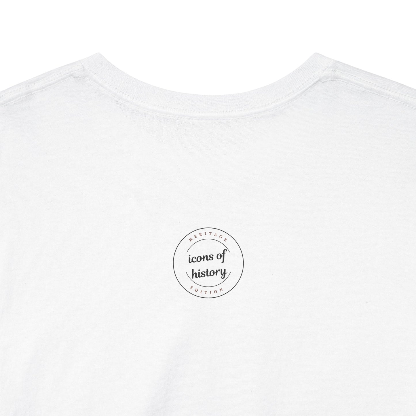 Elvis, Humphrey, Marilyn and James Dean Pool Hall Adult Unisex Heavy Cotton White Tee Shirt