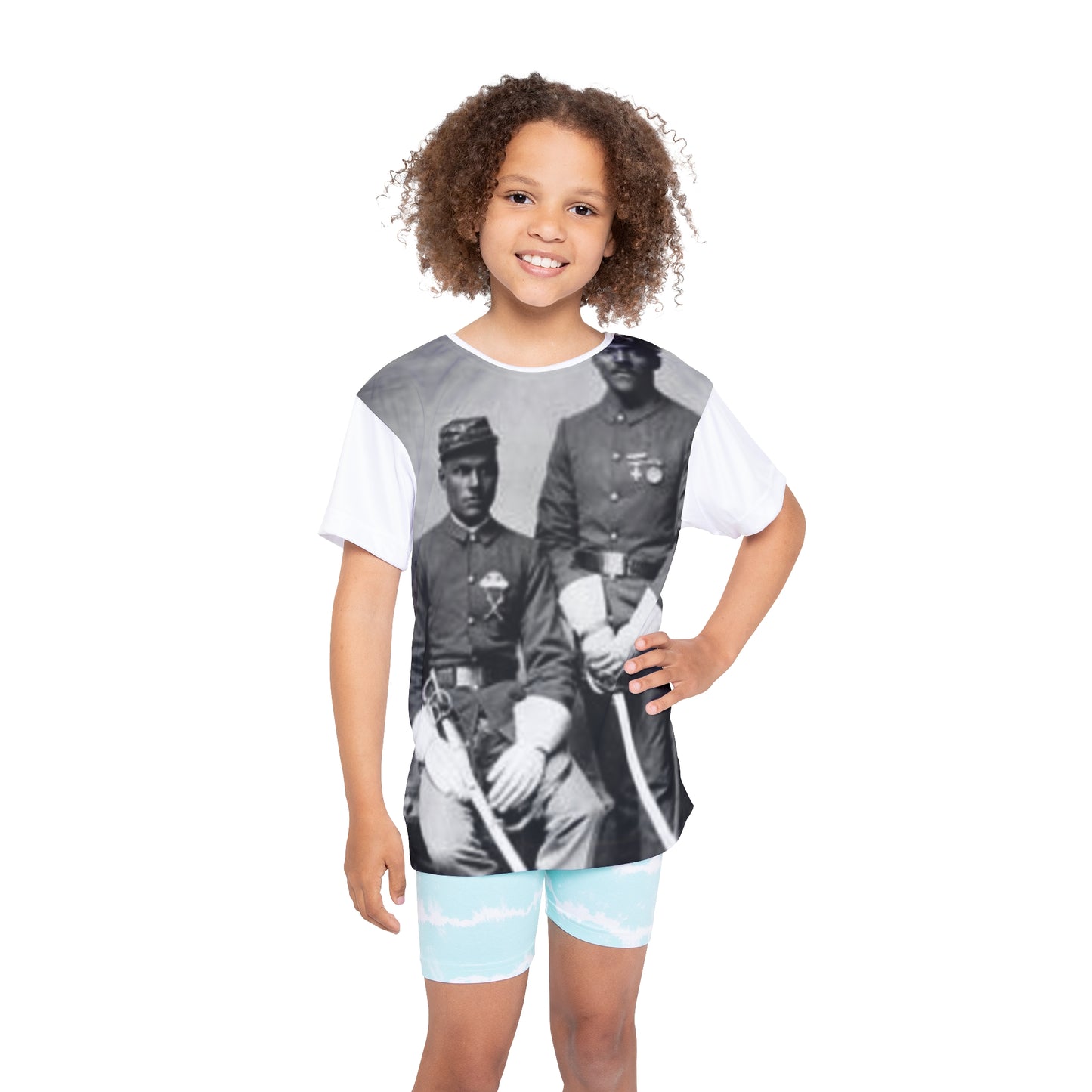 Black Union Civil War Soldiers Kids Sports Jersey