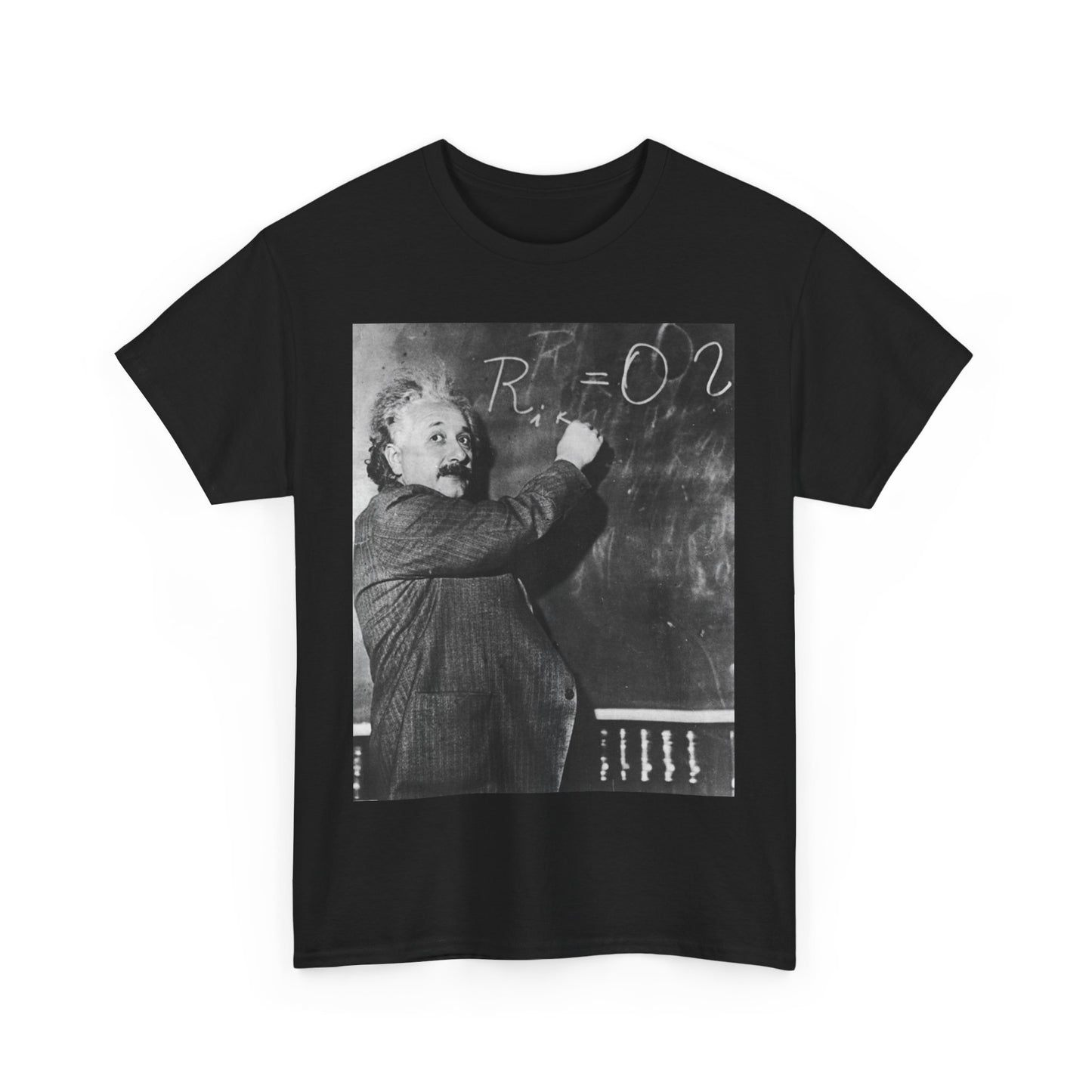 Albert Einstein Equation Unisex Heavy Cotton Tee