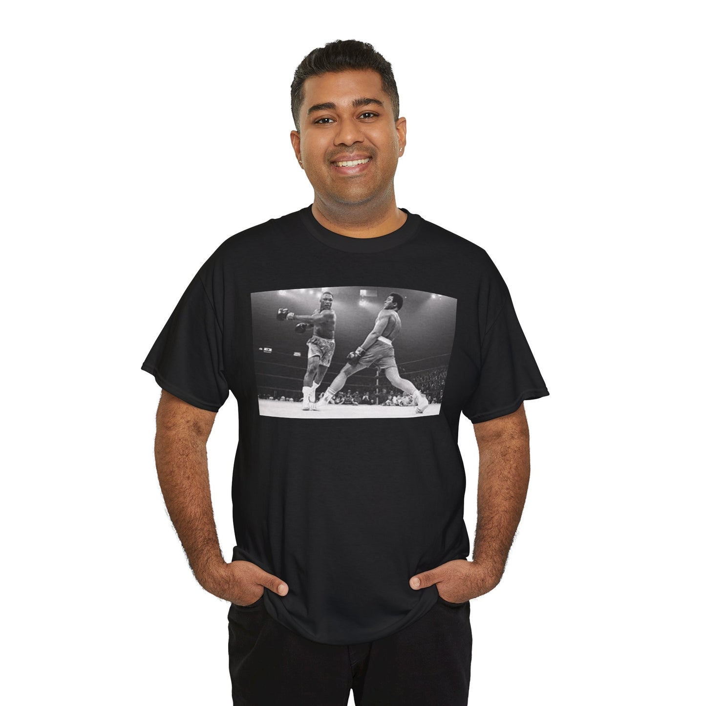 Muhammad Ali - Joe Frazier Men's Heavy Cotton Tee