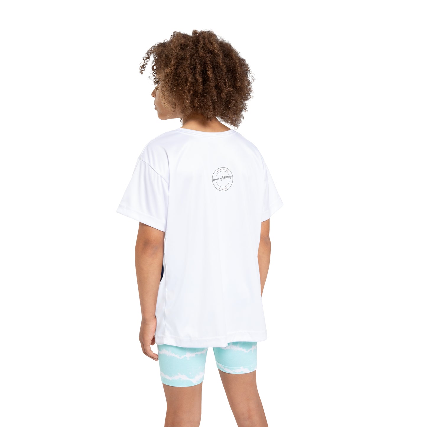 U.S. Air Force General Chappie James Kids Sports Jersey White Tee Shirt