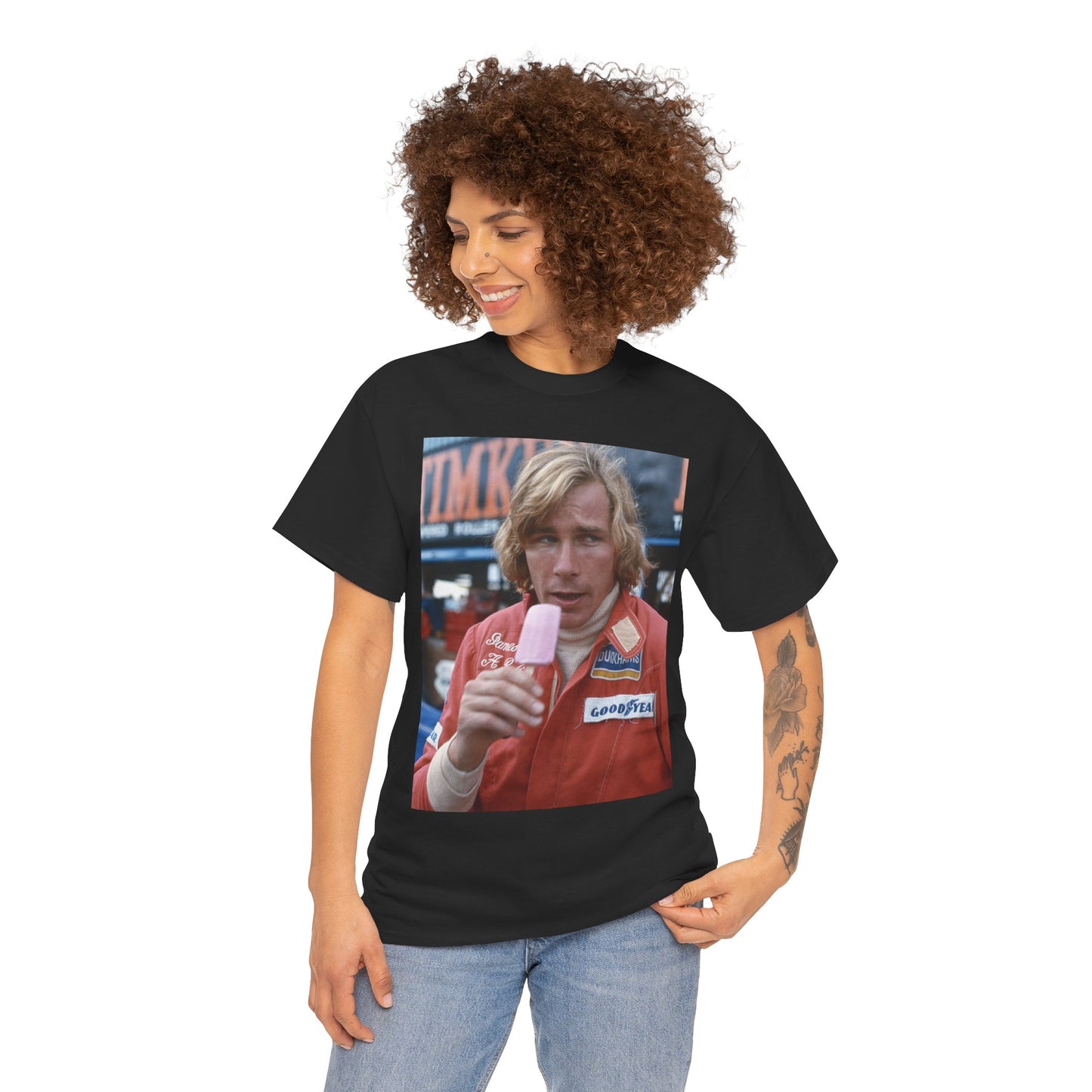 James Hunt Ice Cream Women's Heavy Cotton Tee