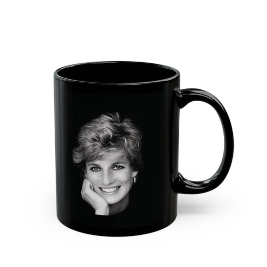 Princess Diana Black Mug (11oz, 15oz)