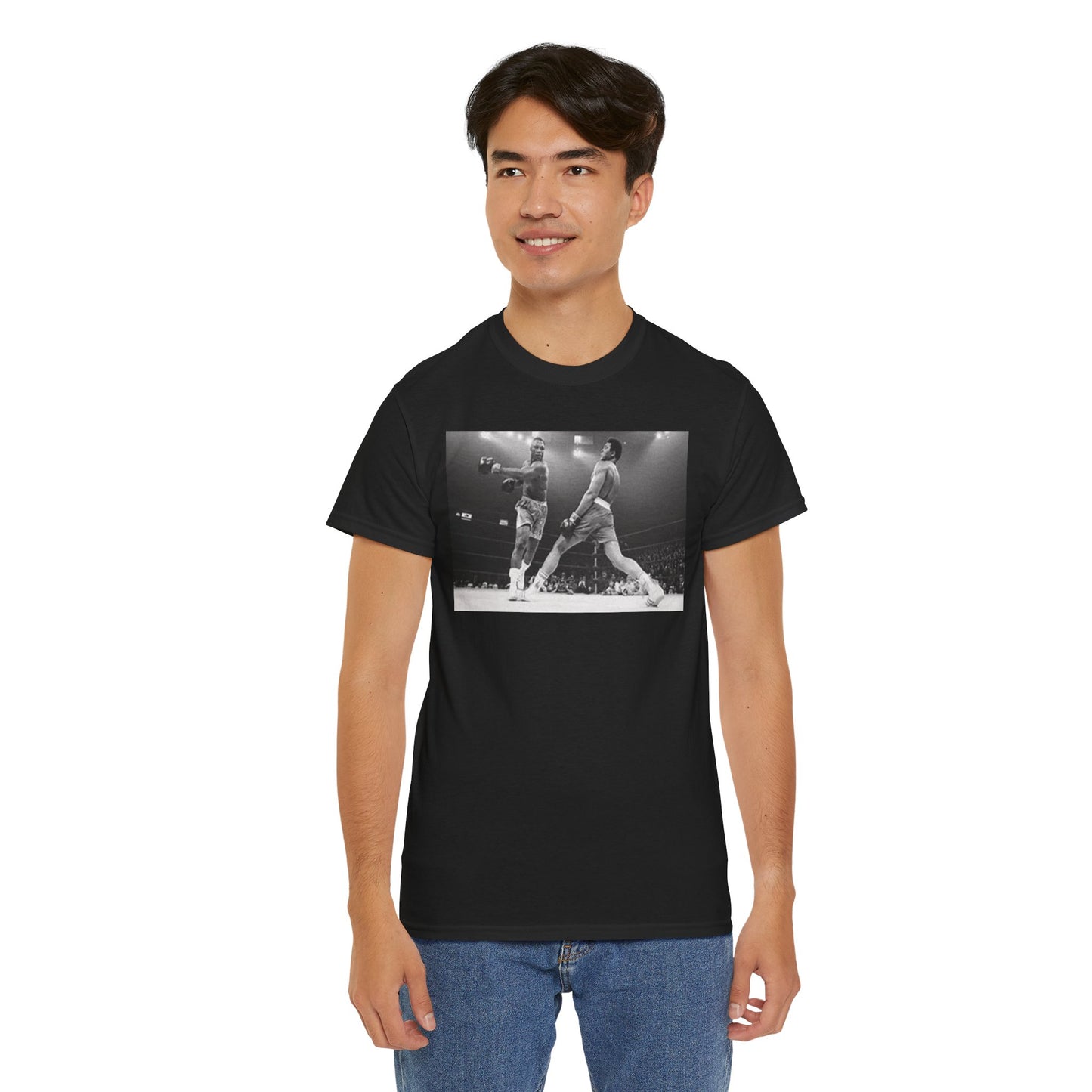 Muhammad Ali - Joe Frazier Men's Heavy Cotton Tee