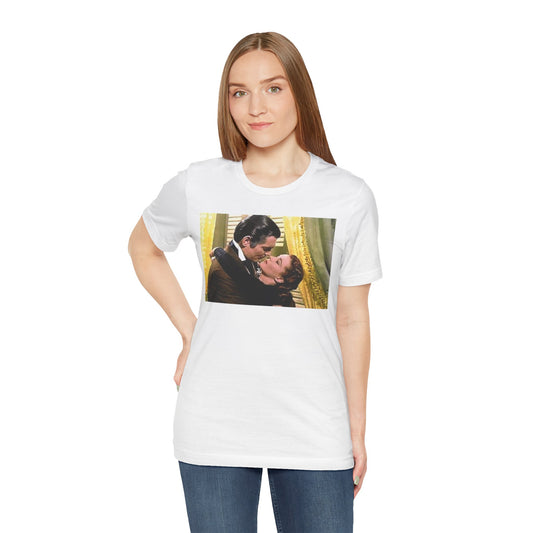 Clark Gable The Kiss Women's Jersey Short Sleeve Tee