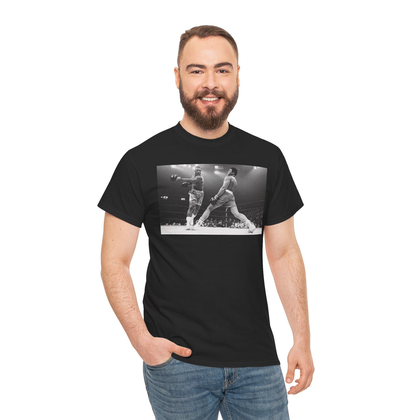 Muhammad Ali - Joe Frazier Men's Heavy Cotton Tee