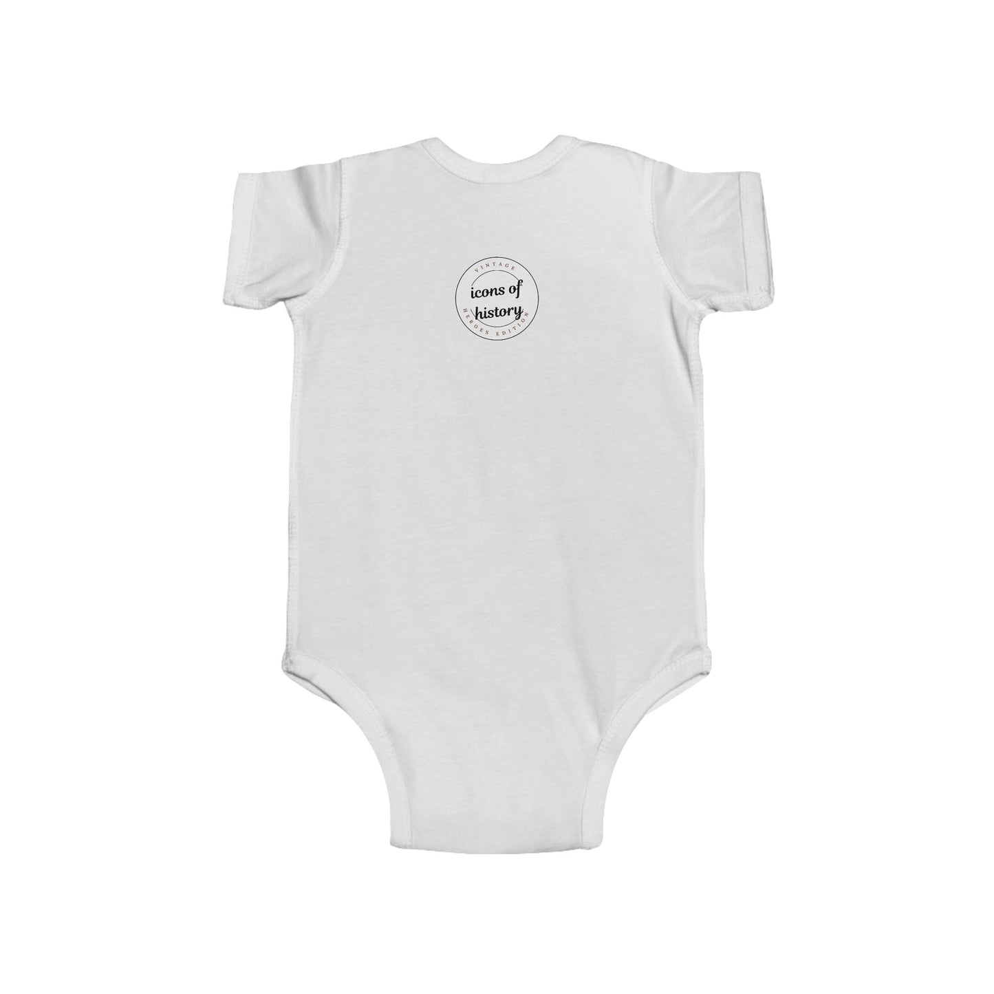 Rosie the Riveter "We Can Do It" Infant Fine Jersey White Bodysuit