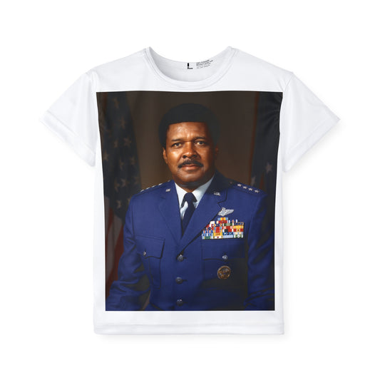 U.S. Air Force General Chappie James Kids Sports Jersey White Tee Shirt