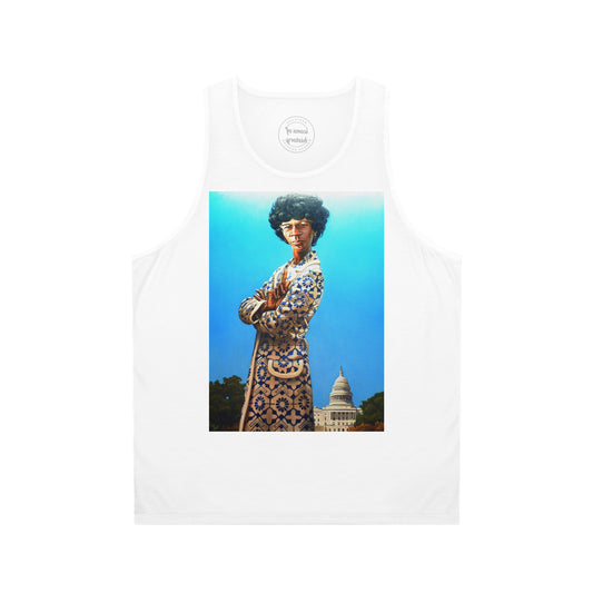 Shirley Chisholm Artistic Women's White Tank Top Shirt