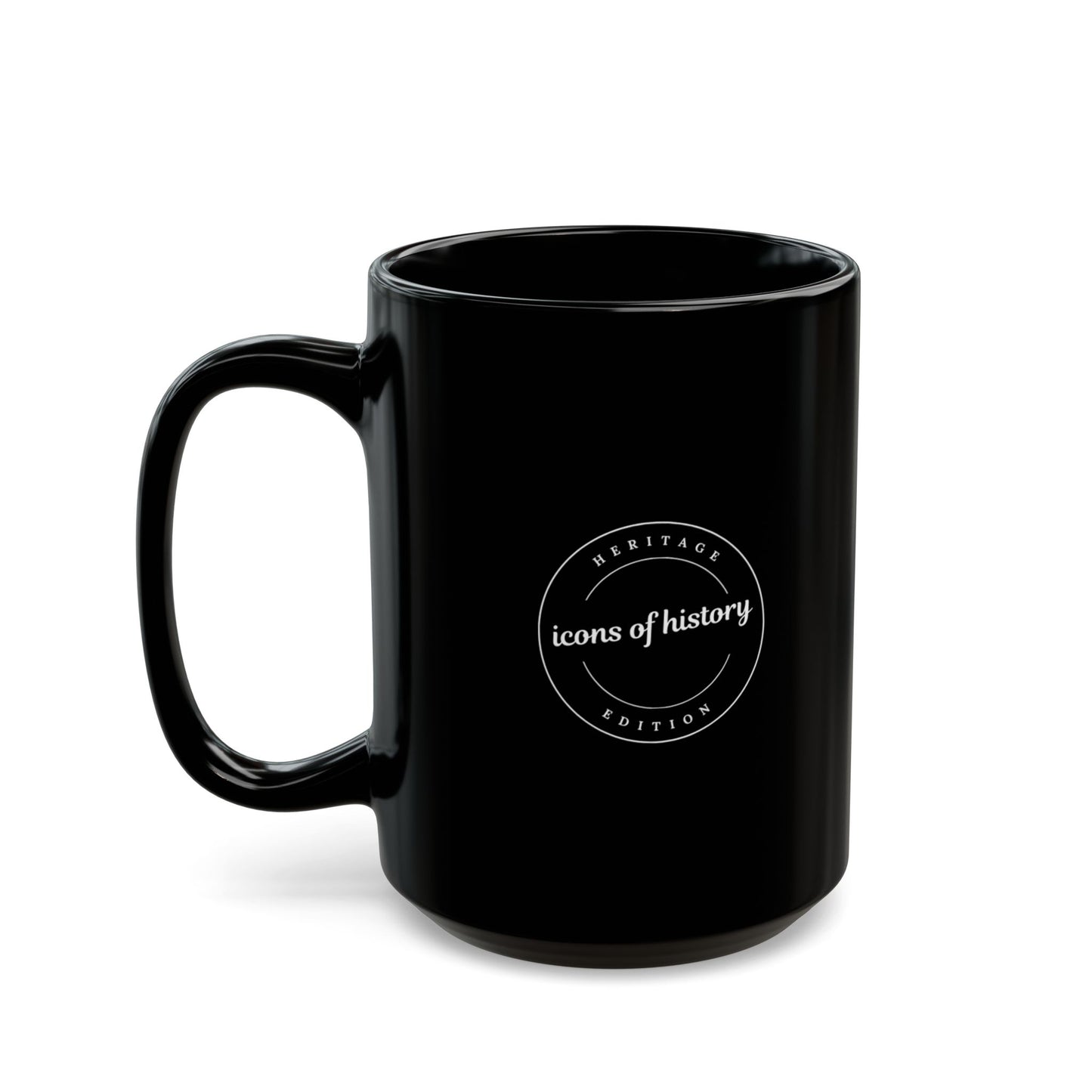 Aretha Franklin Black Coffee Mug (11oz, 15oz)