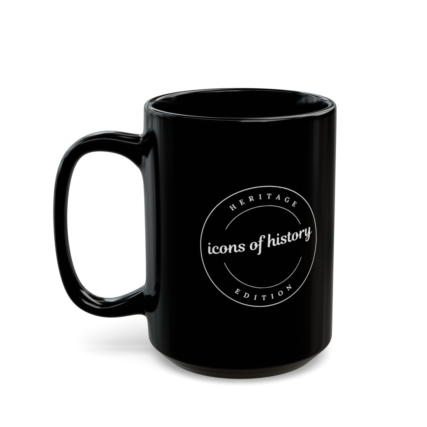 Muhammad Ali "I shook up the world" Black Mug (11oz, 15oz)