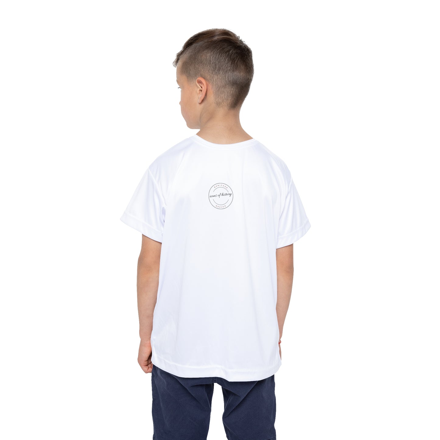 U.S. Air Force General Chappie James Kids Sports Jersey White Tee Shirt