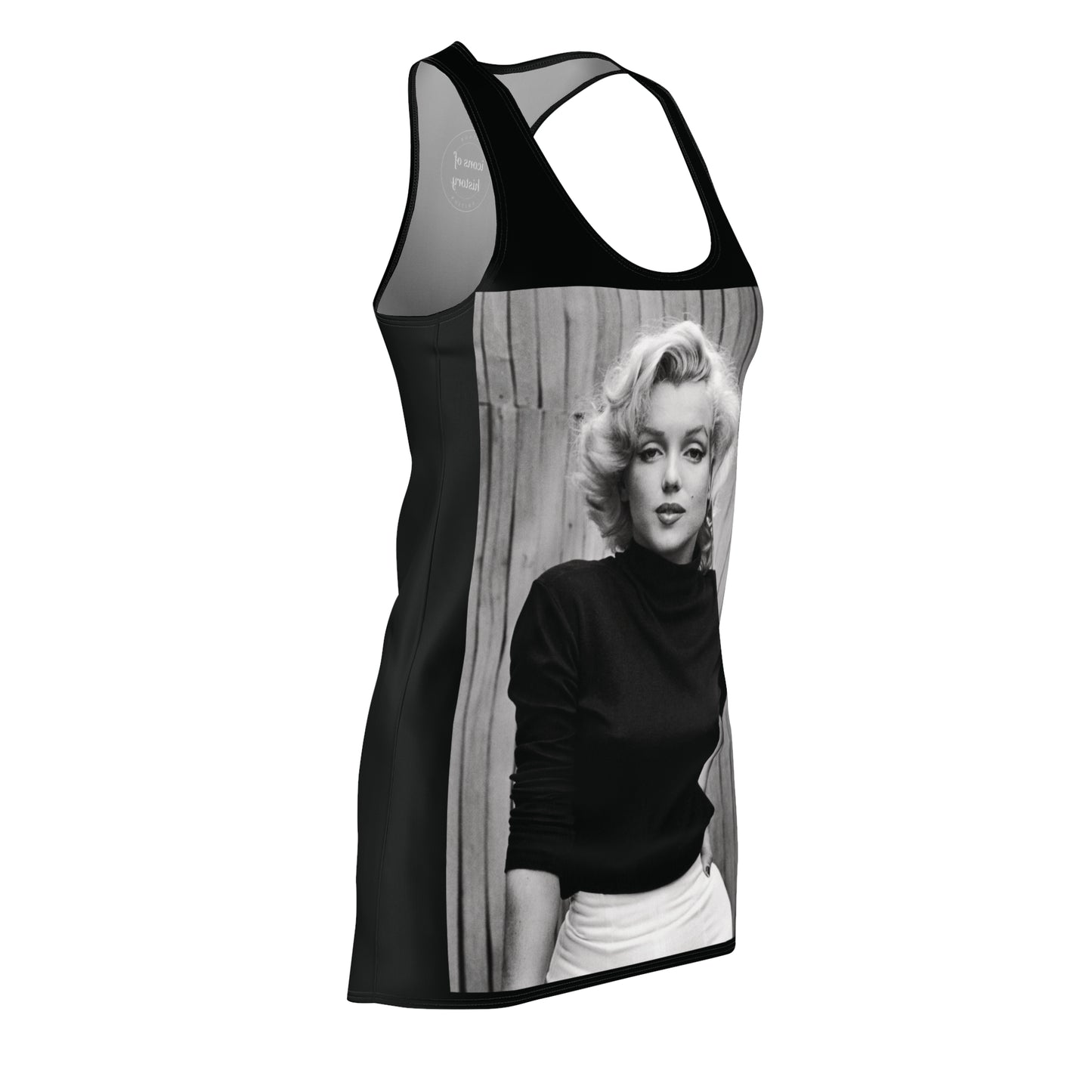 Marilyn Monroe Casual Women's Black Racerback Dress