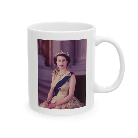 Queen Elizabeth Ceramic Mug, (11oz, 15oz)