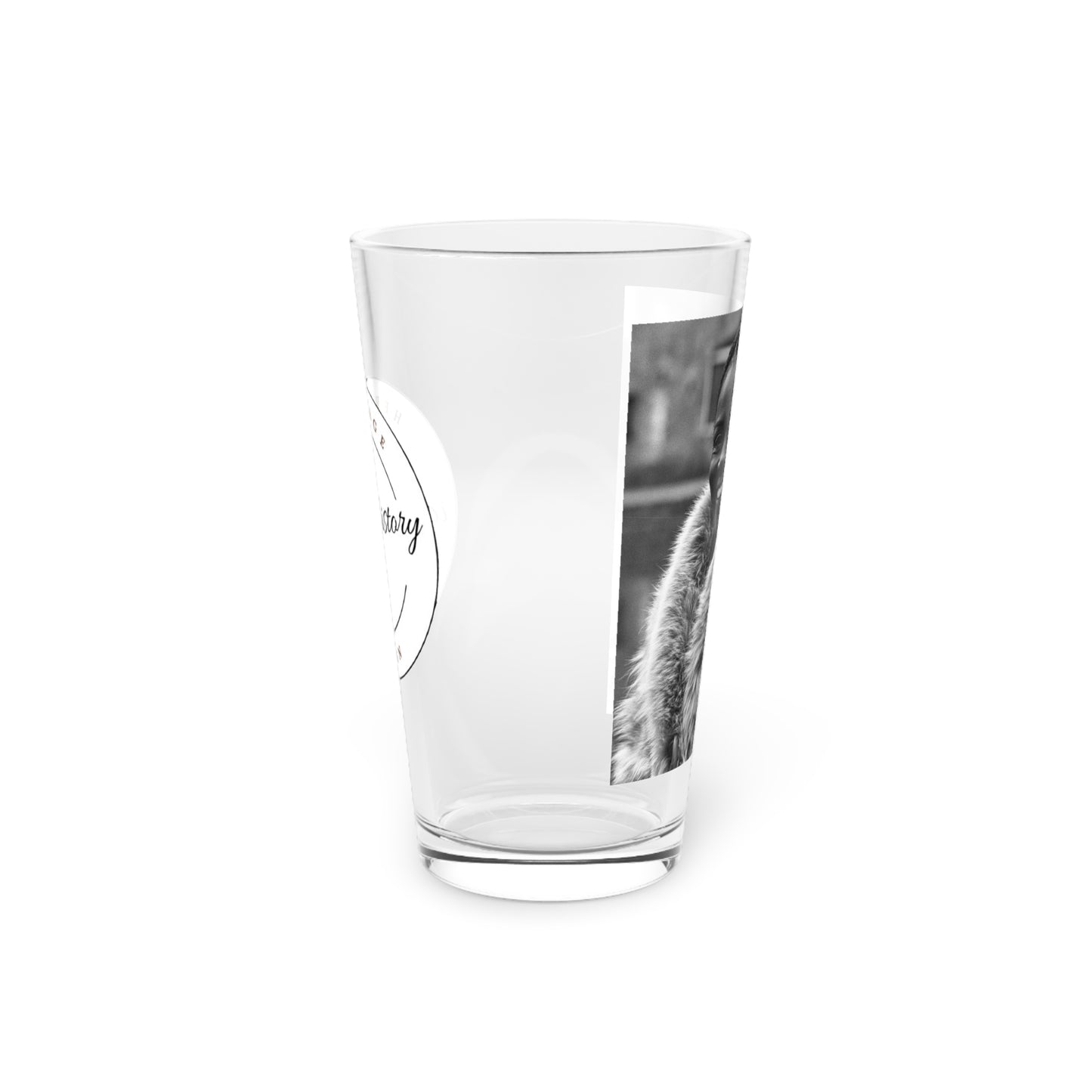 Cicely Tyson Mink Coat Pint Glass, 16oz