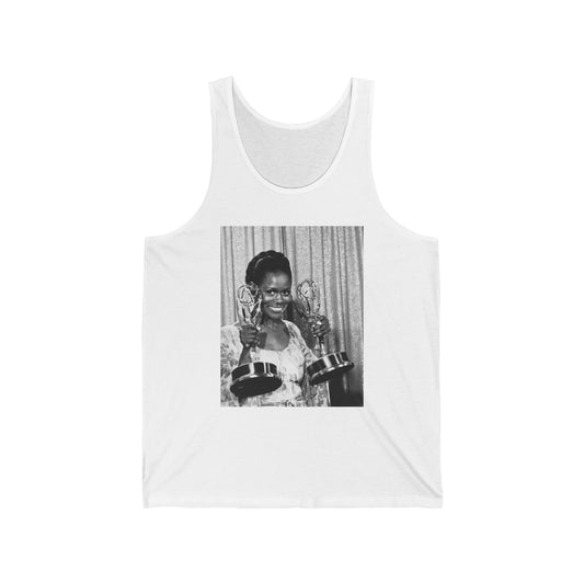 Cecily Tyson Emmy Wins Adult White Unisex Tank Top Shirt