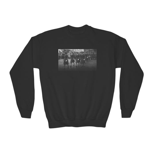 Six Triple Eight Youth Girl's Crewneck Sweatshirt