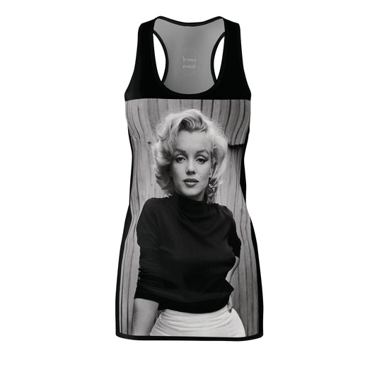 Marilyn Monroe Casual Women's Black Racerback Dress