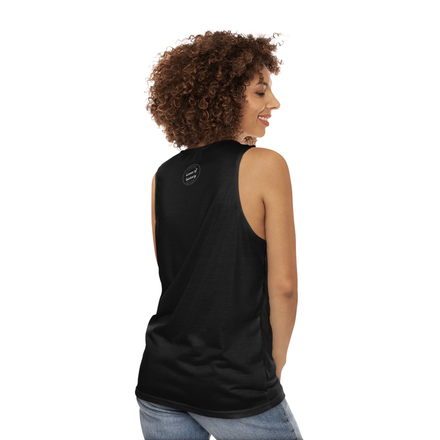 Elizabeth Taylor Glamorous Black Tank Top