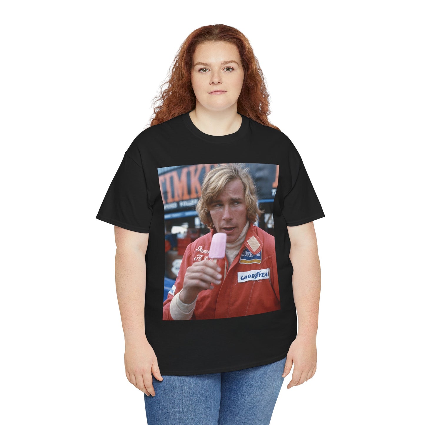 James Hunt Ice Cream Women's Heavy Cotton Tee